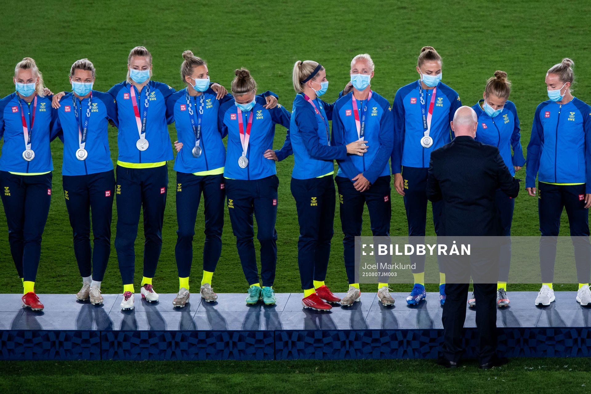 Olivia Schough but the silver medal