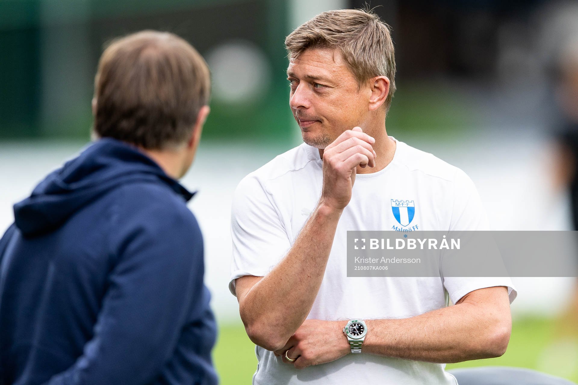 Malmö FFs huvudtränare Jon Dahl Tomasson före