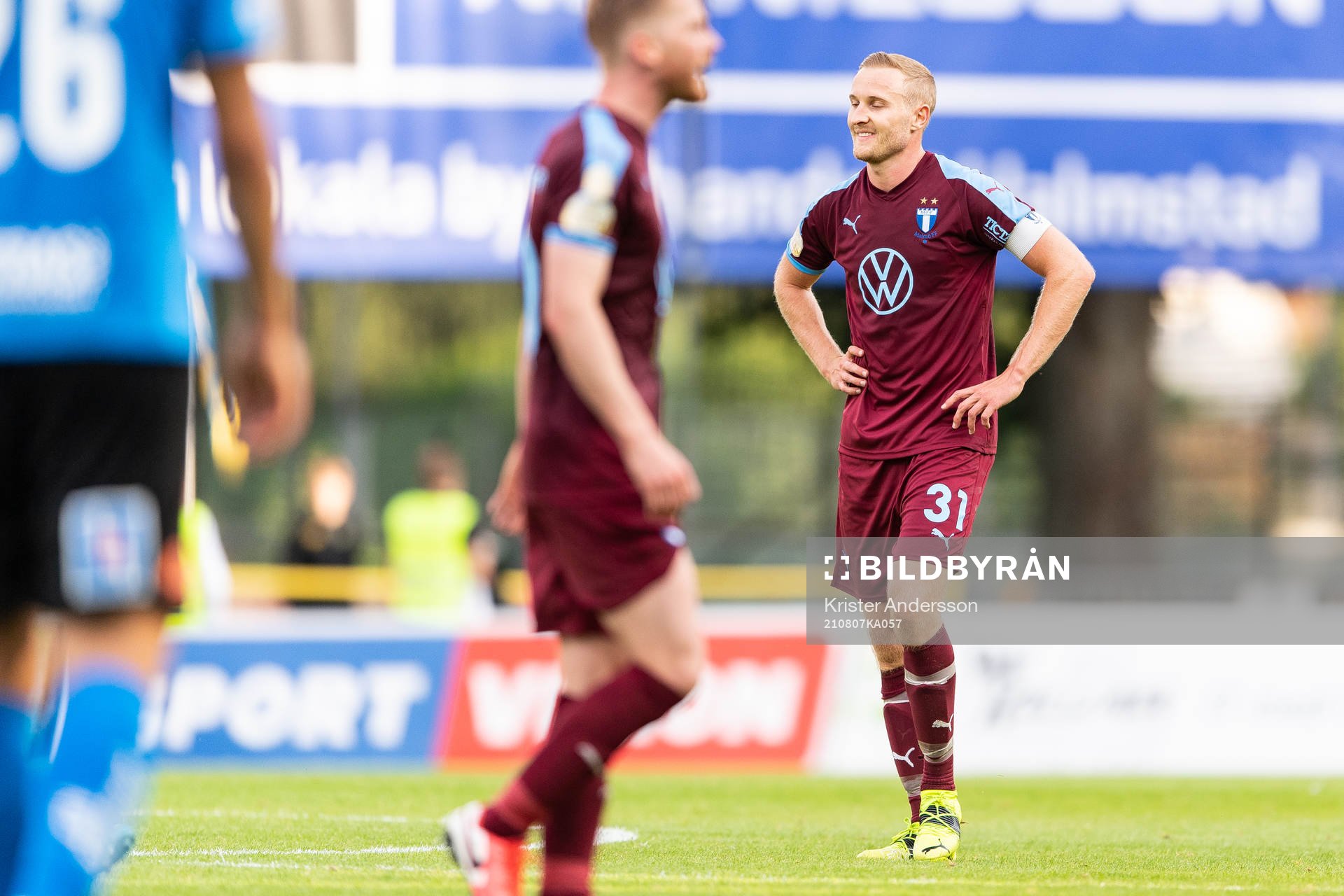Malmö FFs Franz Brorsson deppar