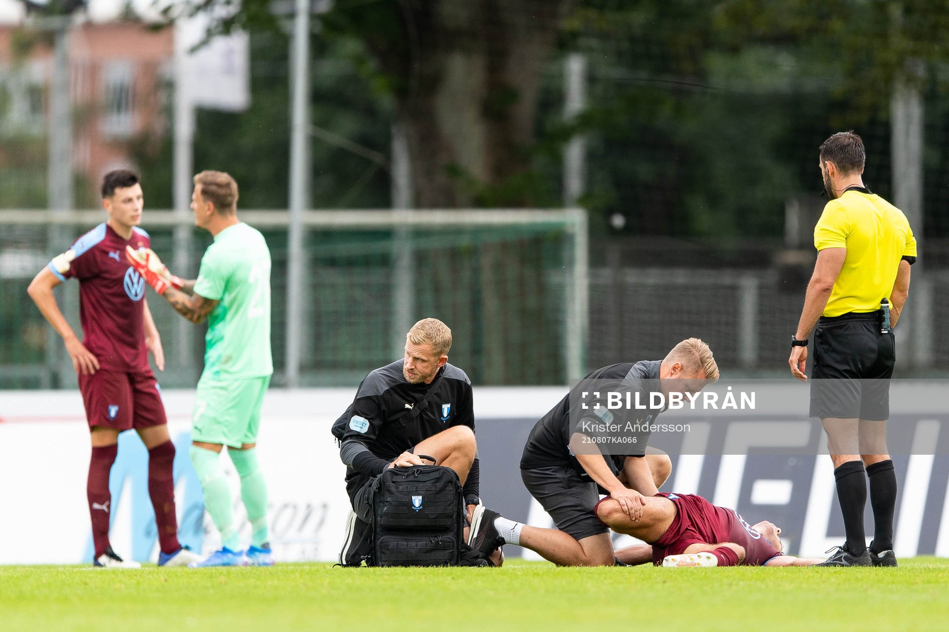 Malmö FFs Erdal Rakip har ont