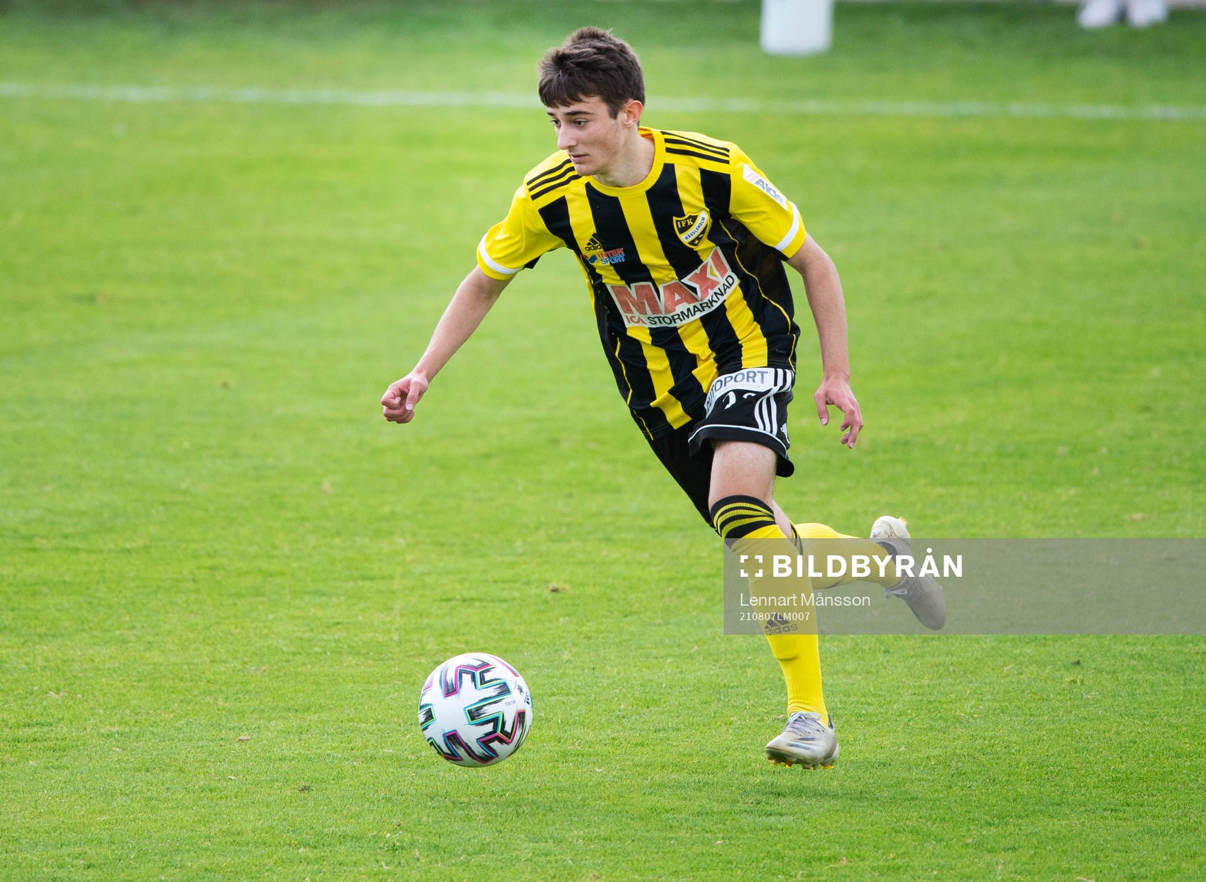 IFK Hässleholms Armin Culum i matchen i div. 2 Södra
