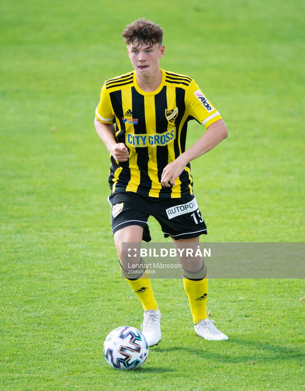 IFK Hässleholms Max Nilsson i matchen i div. 2 Södra