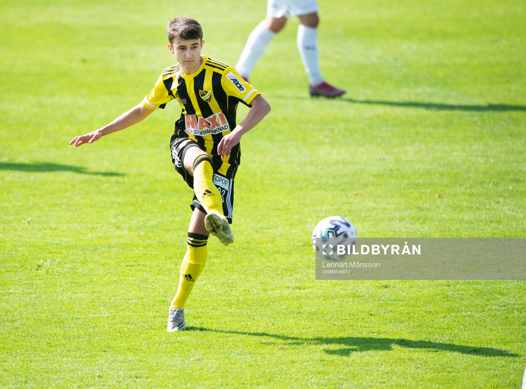 IFK Hässleholms Armin Culum i matchen i div. 2 Södra