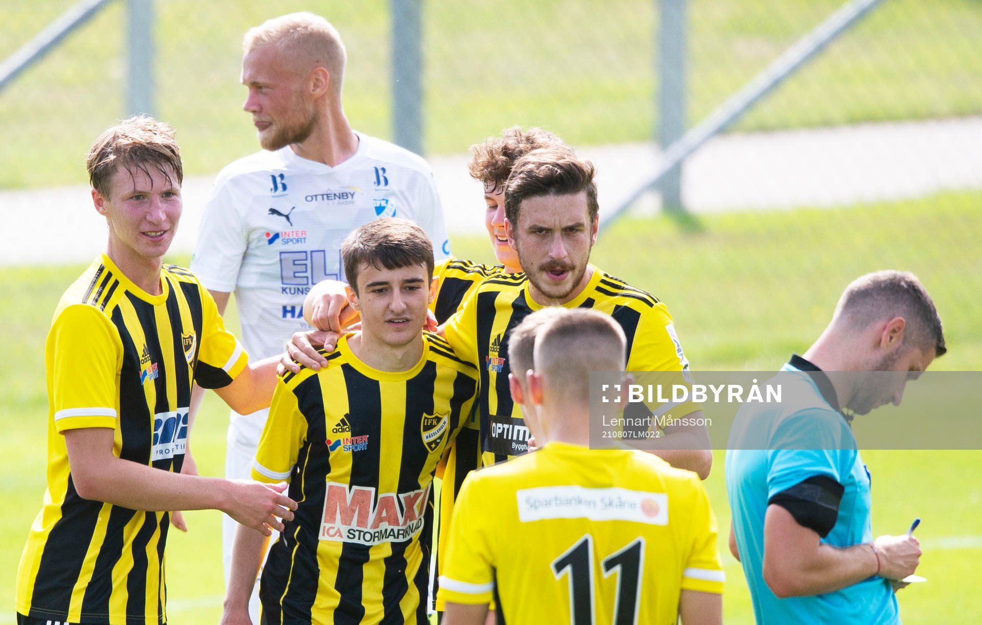 IFK Hässleholms Armin Culum grattas