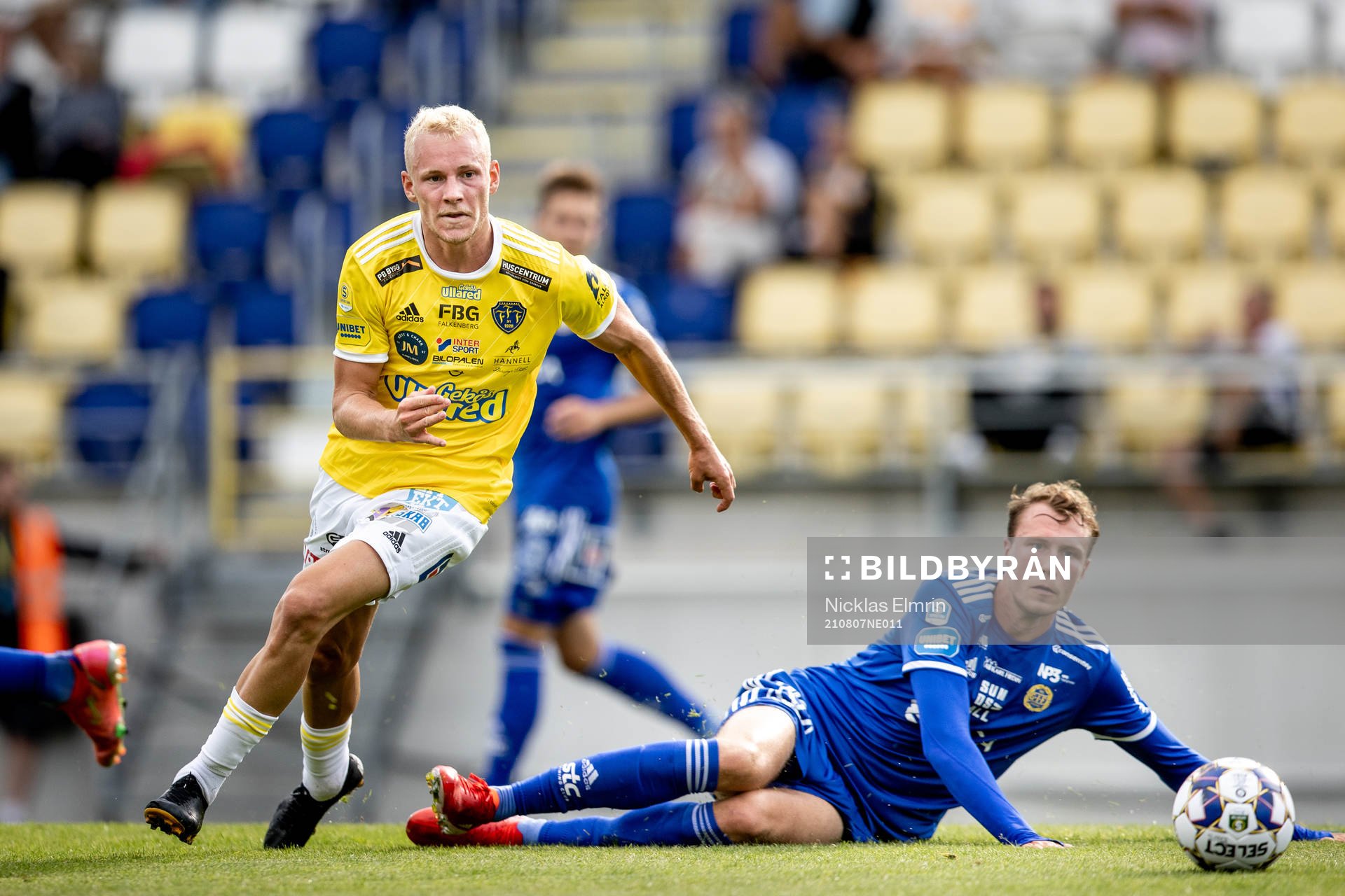 Falkenbergs Adam Bergmark Wiberg mot Sundsvalls Niklas
