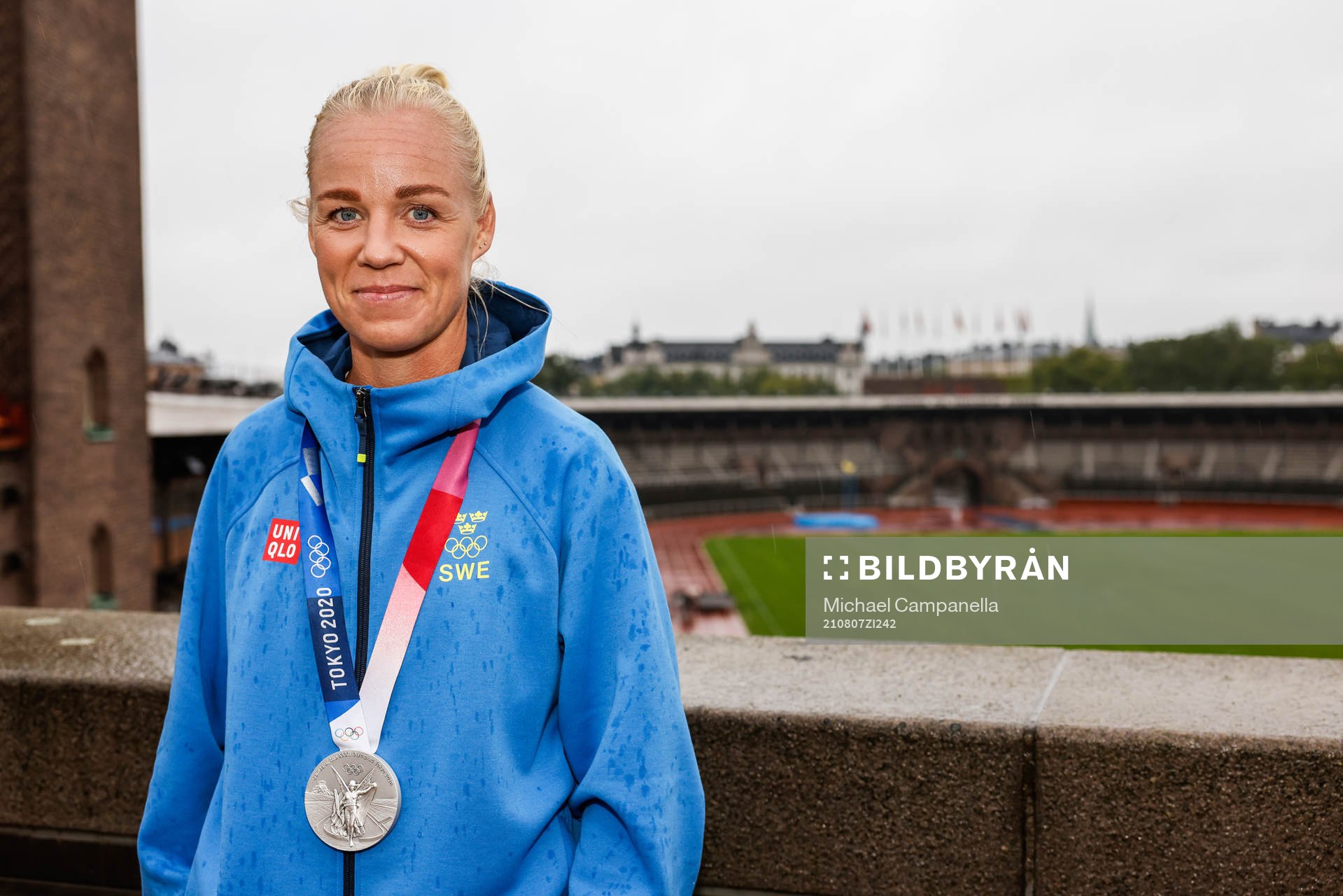 Caroline Seger of Sweden at a press meet