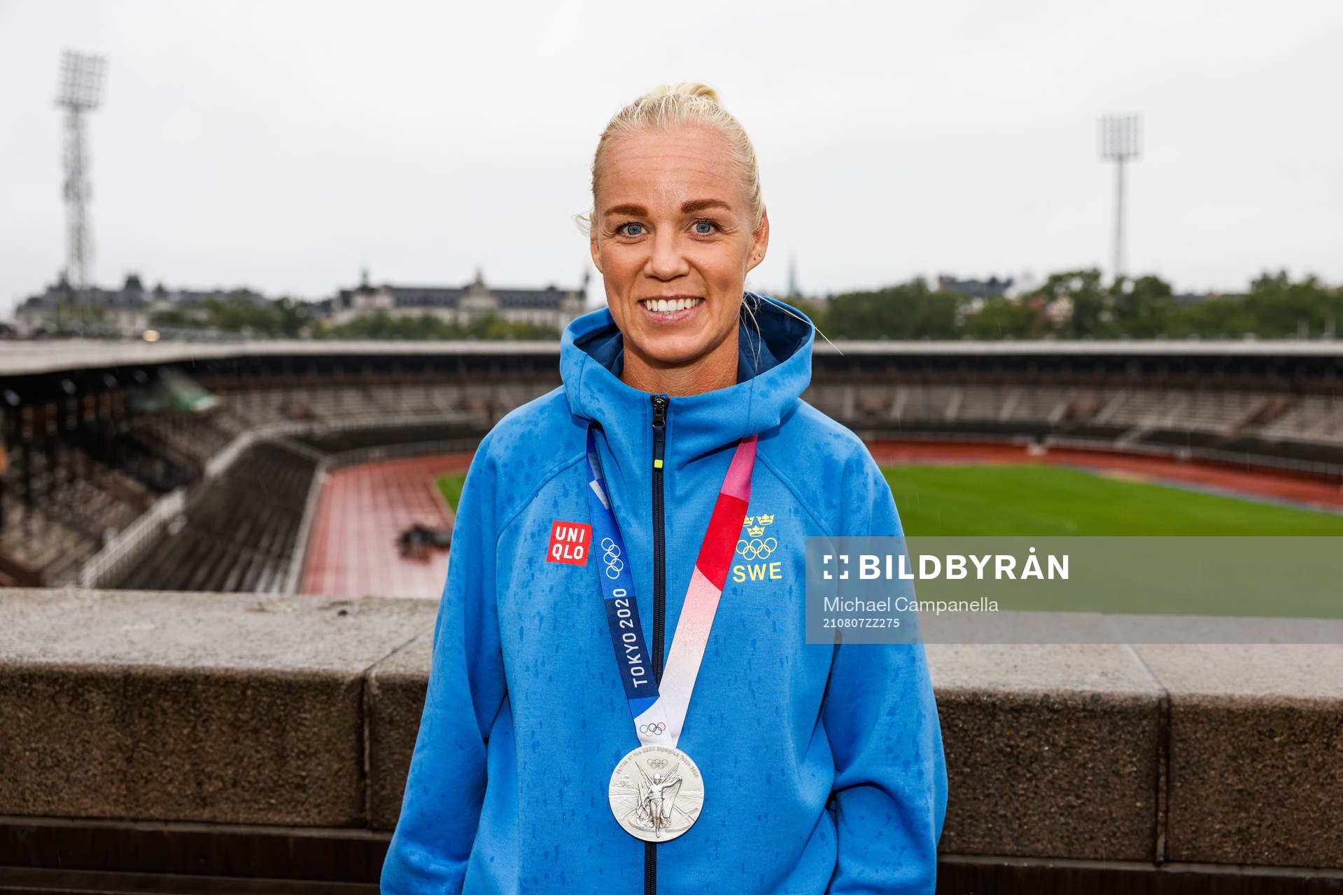 Caroline Seger of Sweden at a press meet