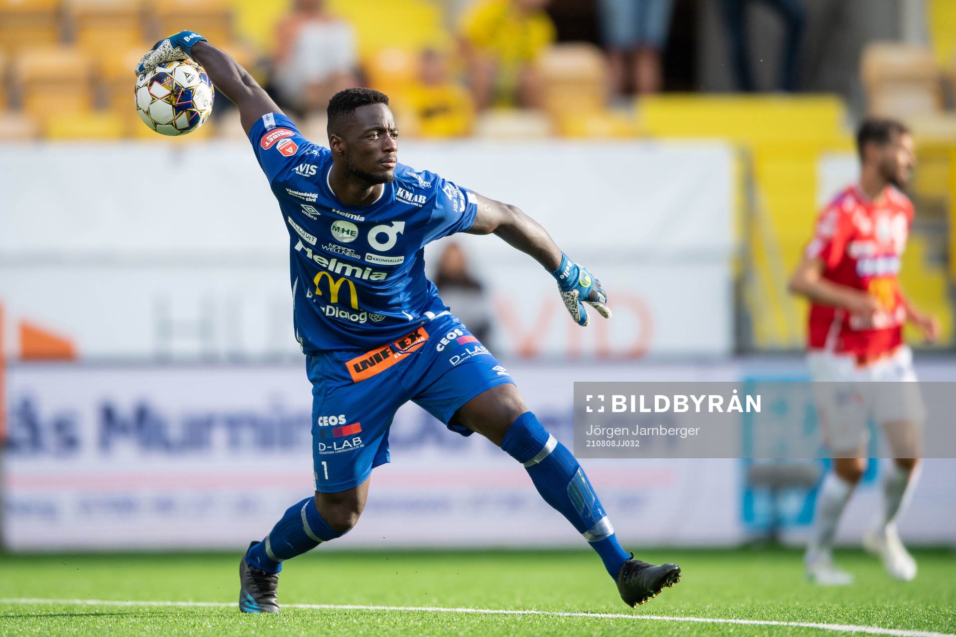 Degerfors målvakt Ismael Diawara