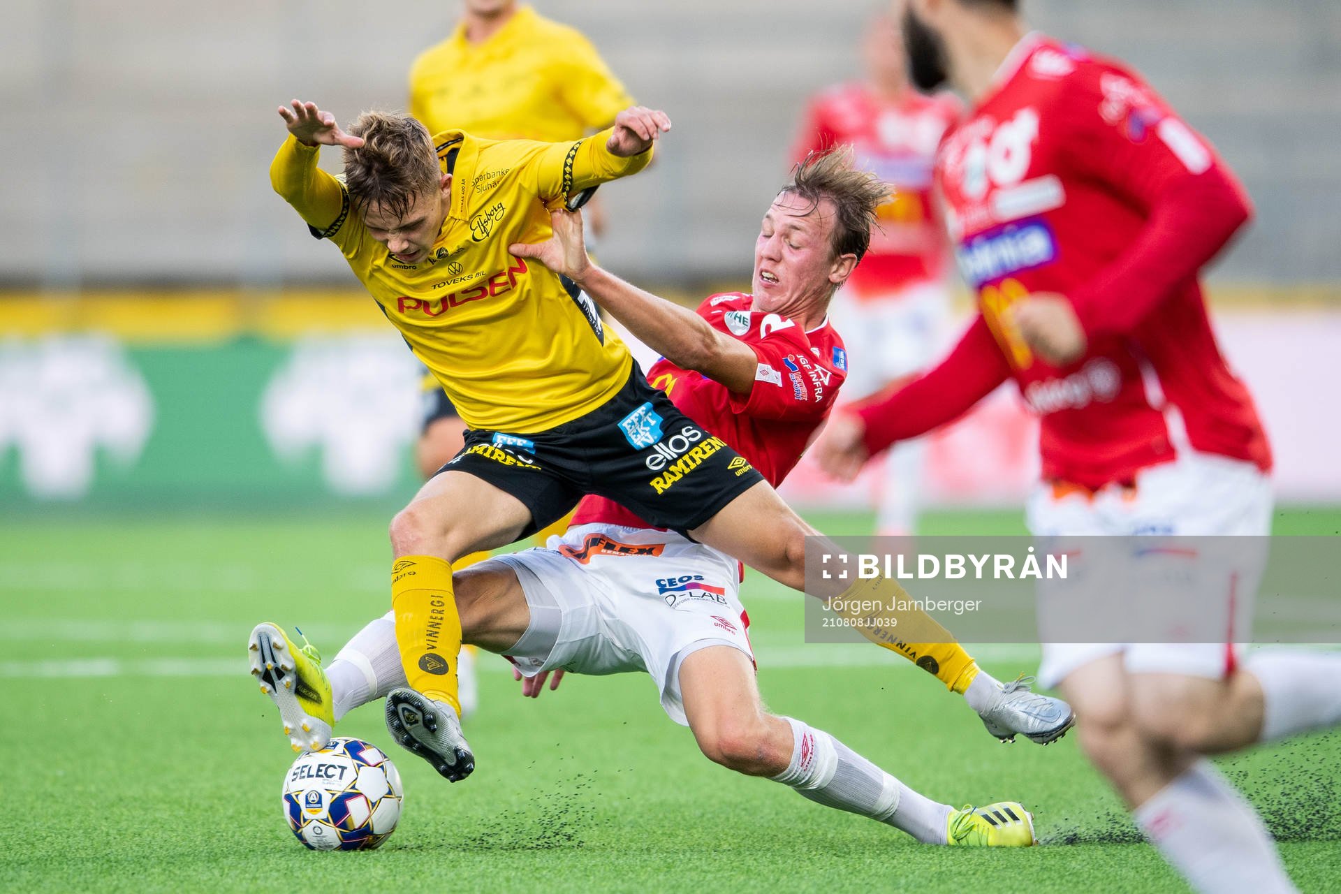 Elfsborgs Jacob Ondrejka och Degerfors Adam Carlén
