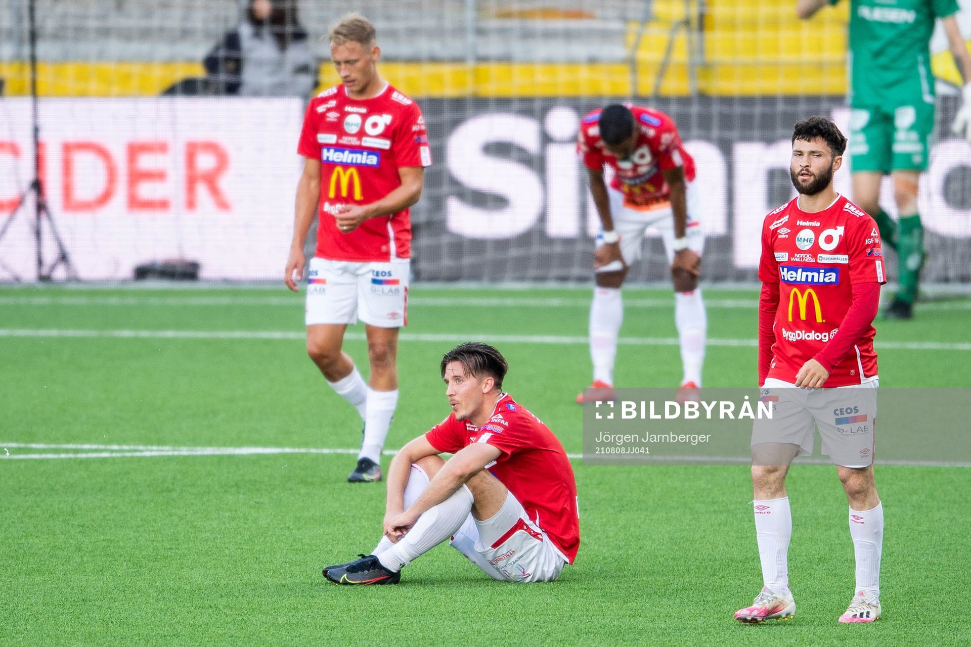 Degerfors spelare deppar