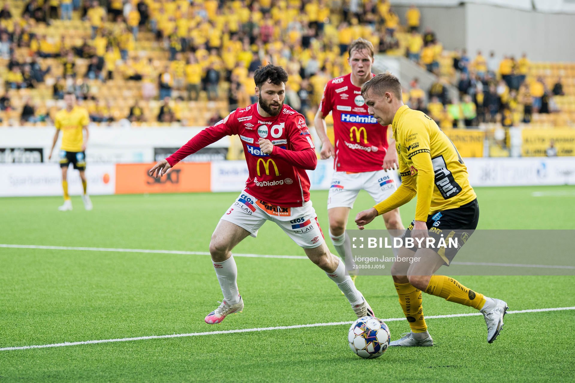 Degerfors Jonathan Tamimi och Elfsborgs Jacob Ondrejka