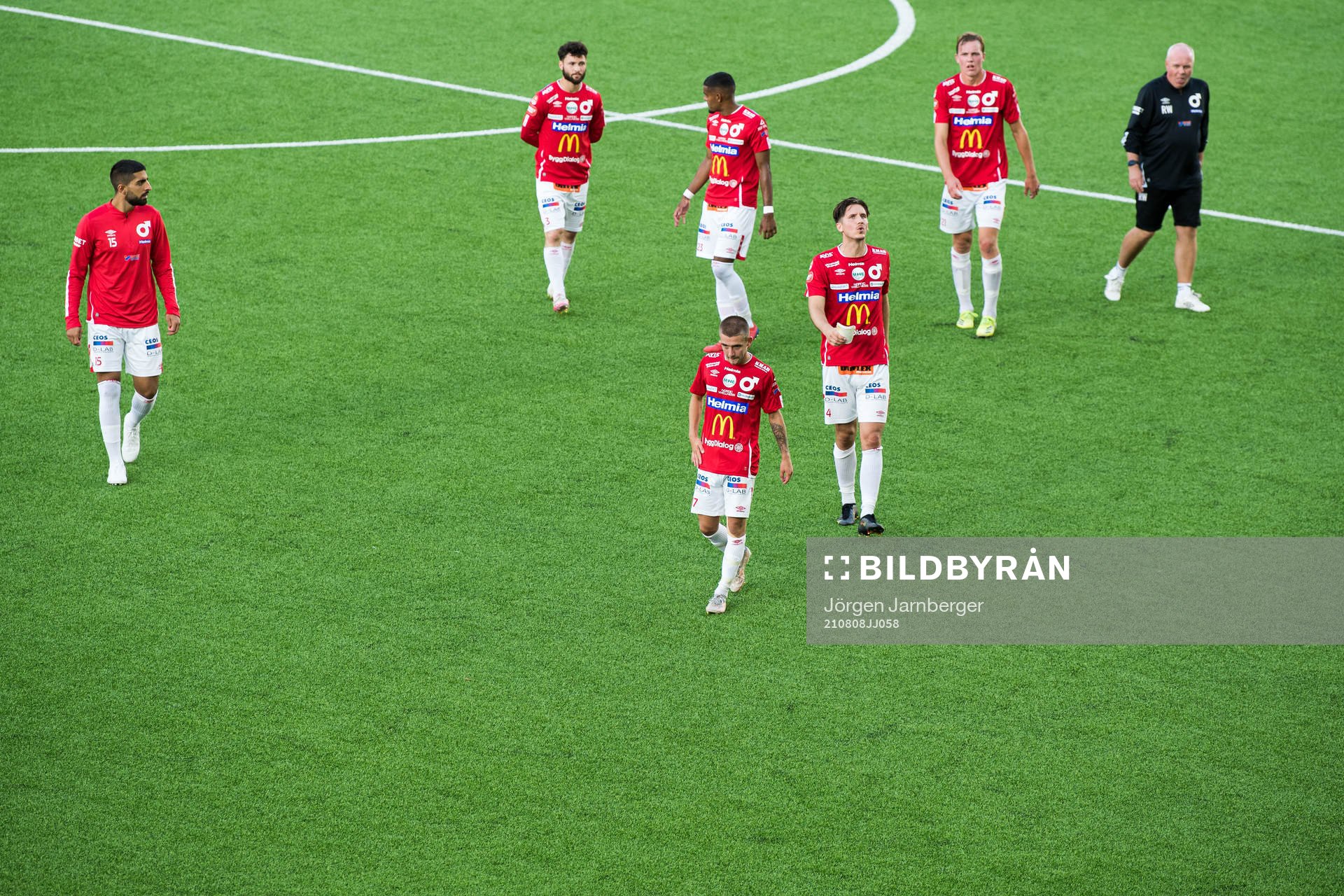 Degerfors spelare deppar
