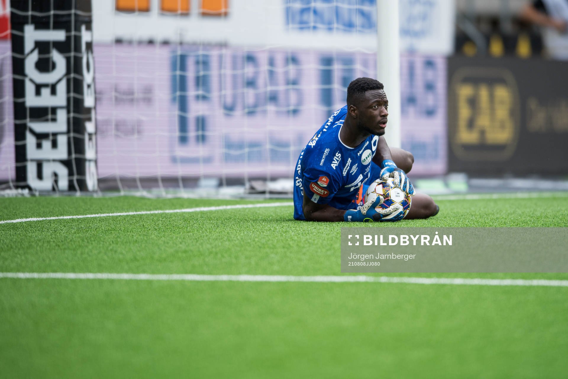 Degerfors målvakt Ismael Diawara