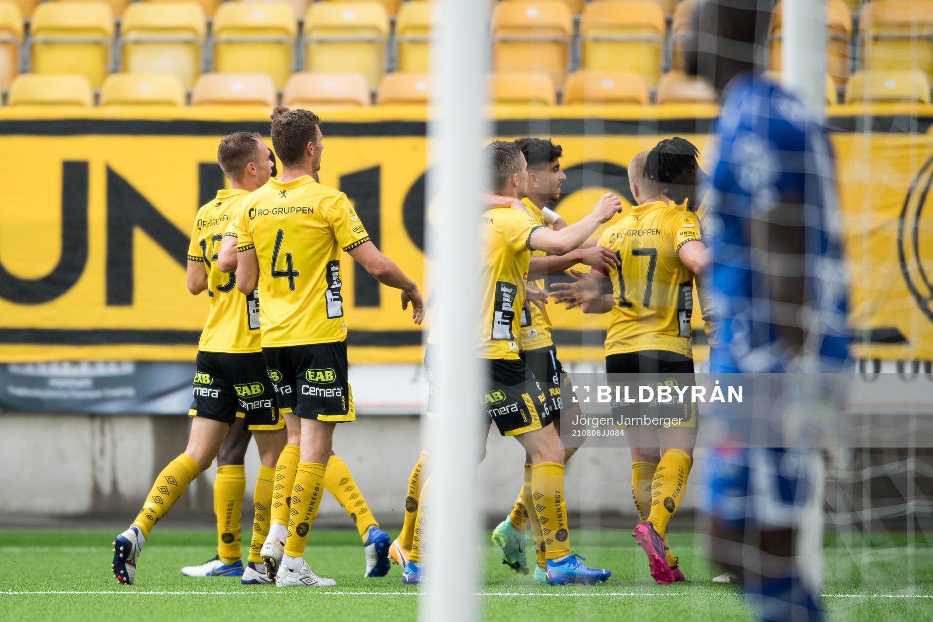 Elfsborgs spelare jublar