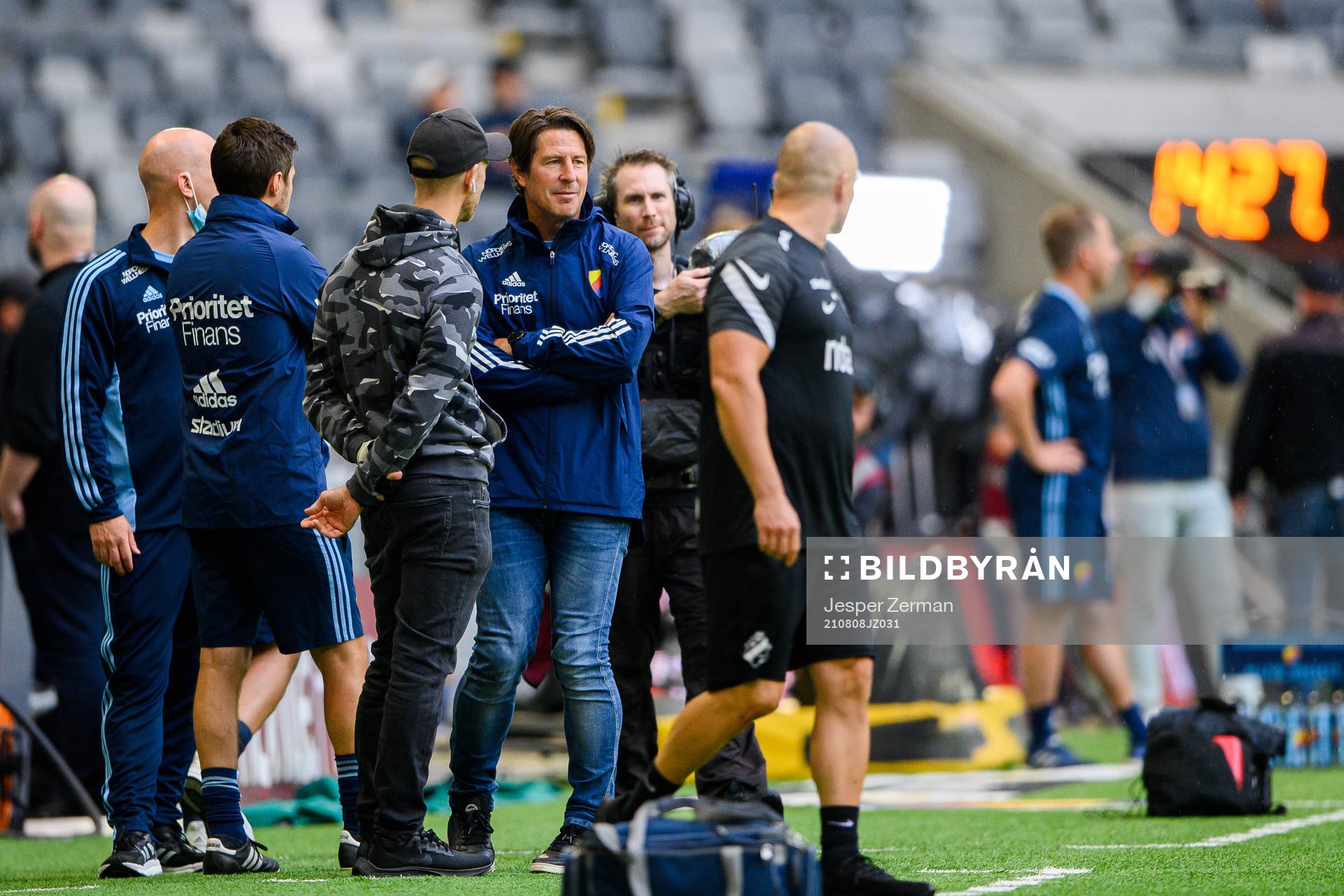 Djurgårdens tränare Thomas Lagerlöf