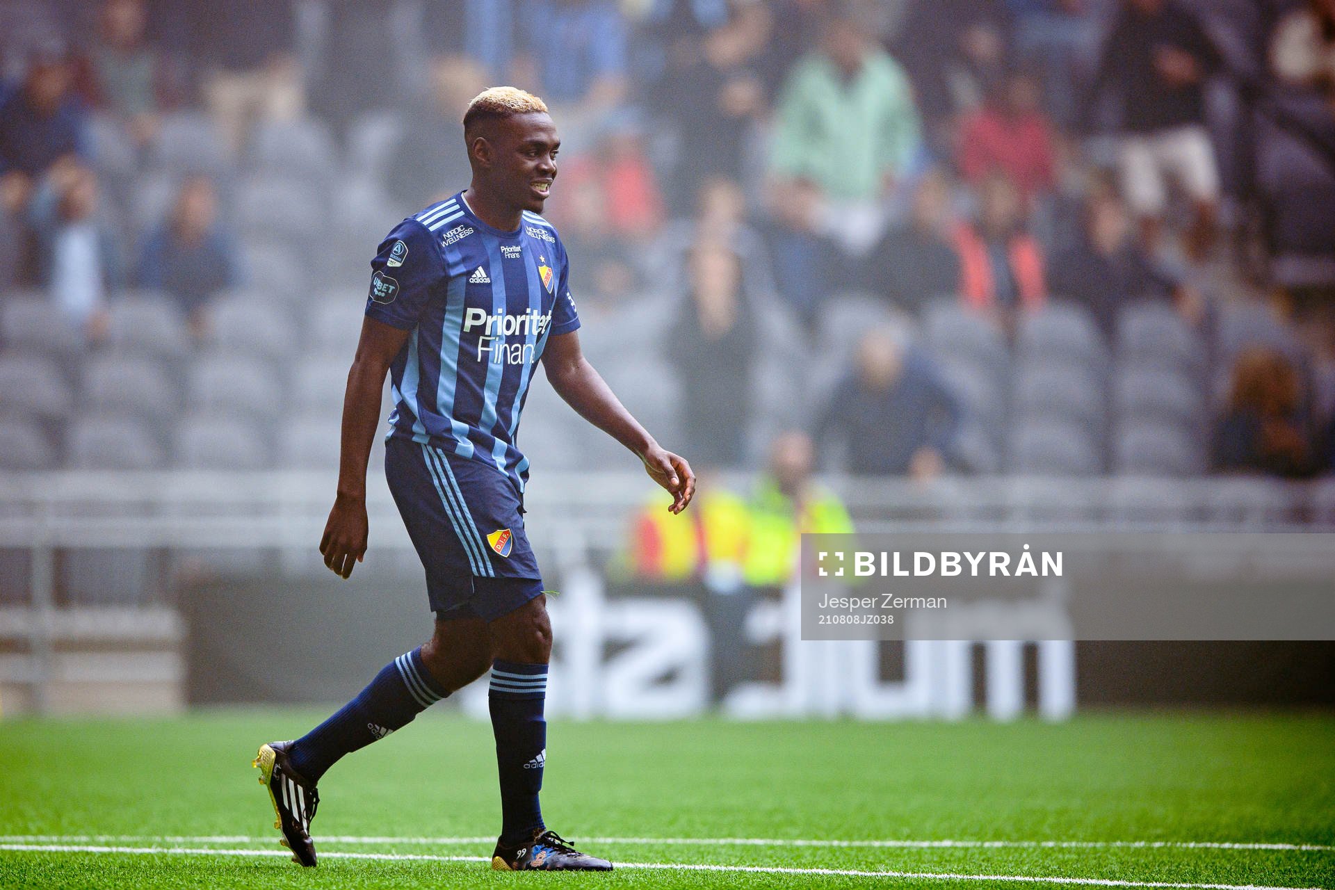 Djurgårdens Joel Asoro deppar