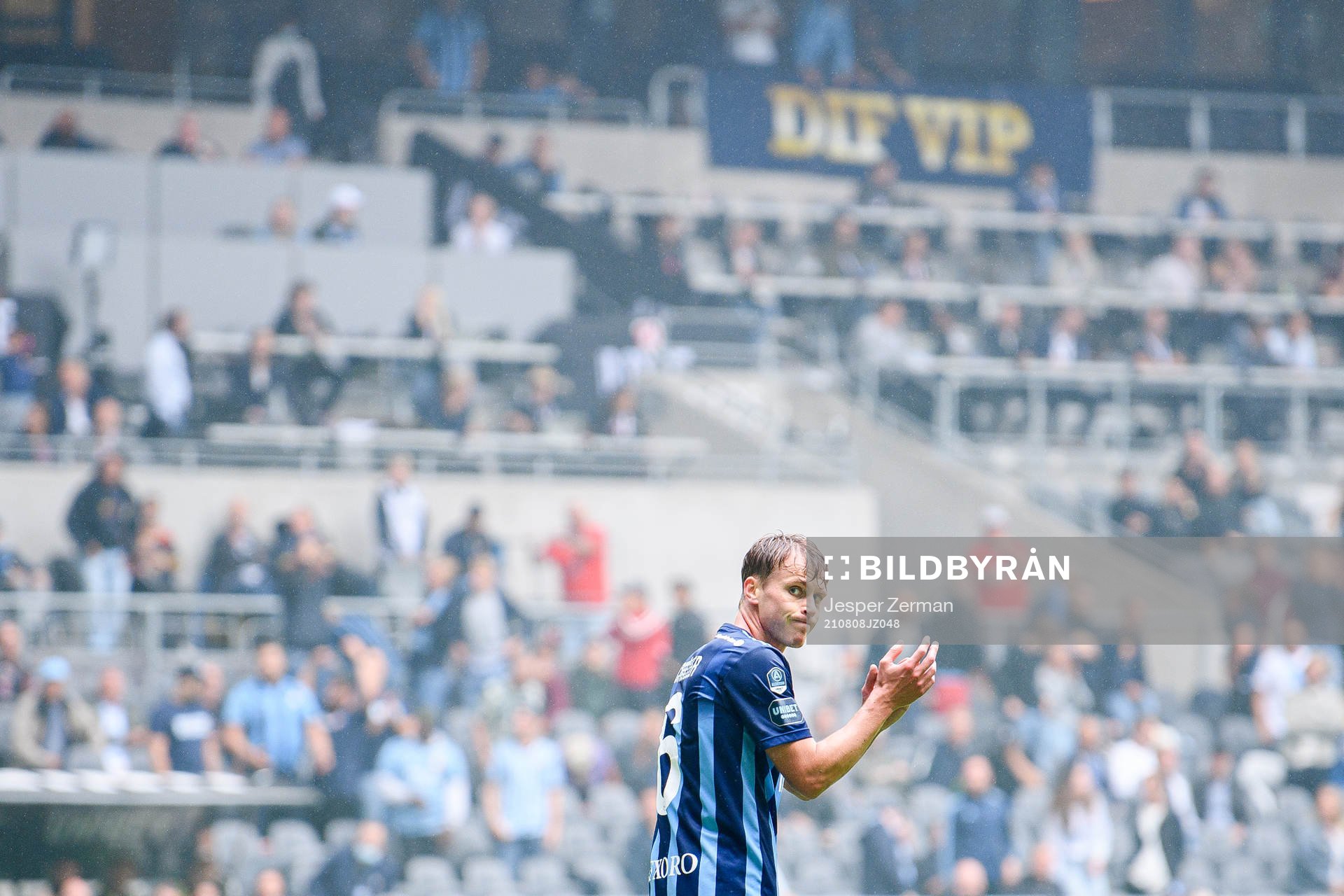 Djurgårdens Rasmus Schüller deppar