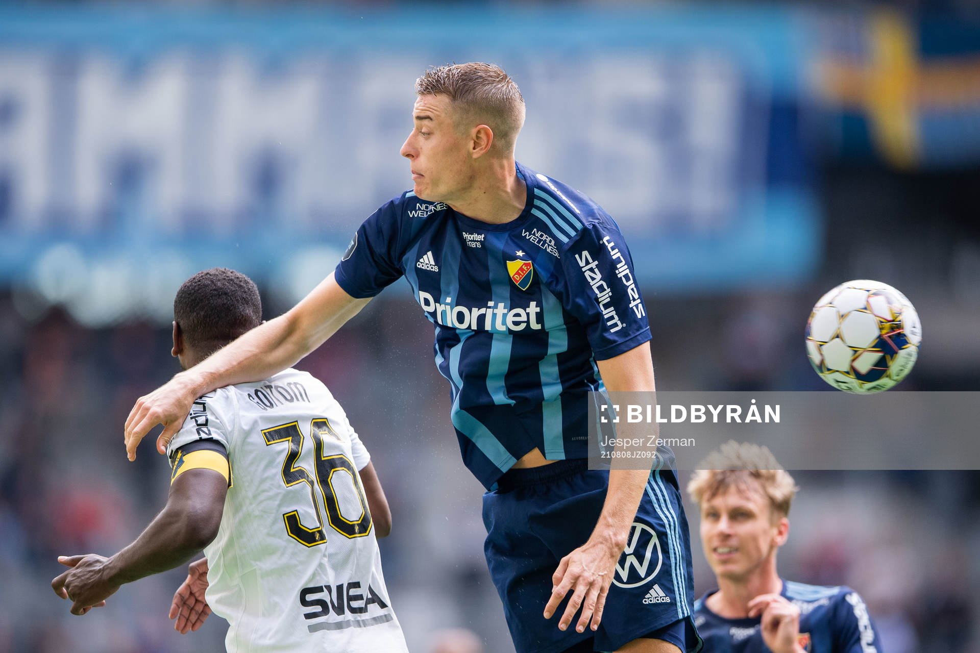 s Yasin Ayari och Djurgårdens Hampus Finndell