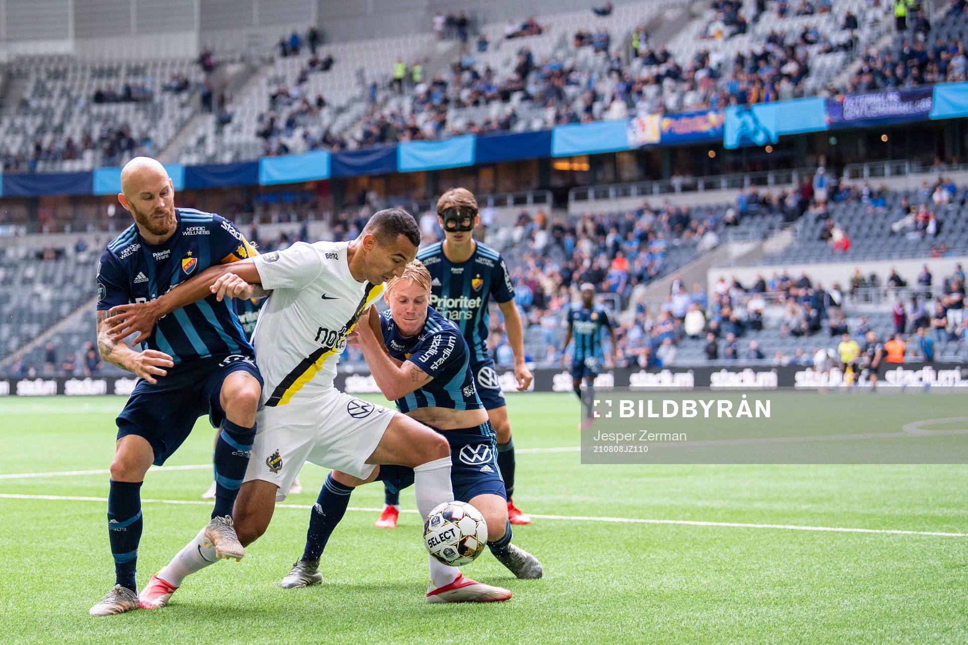 Djurgårdens Magnus Eriksson och Elliot Käck
