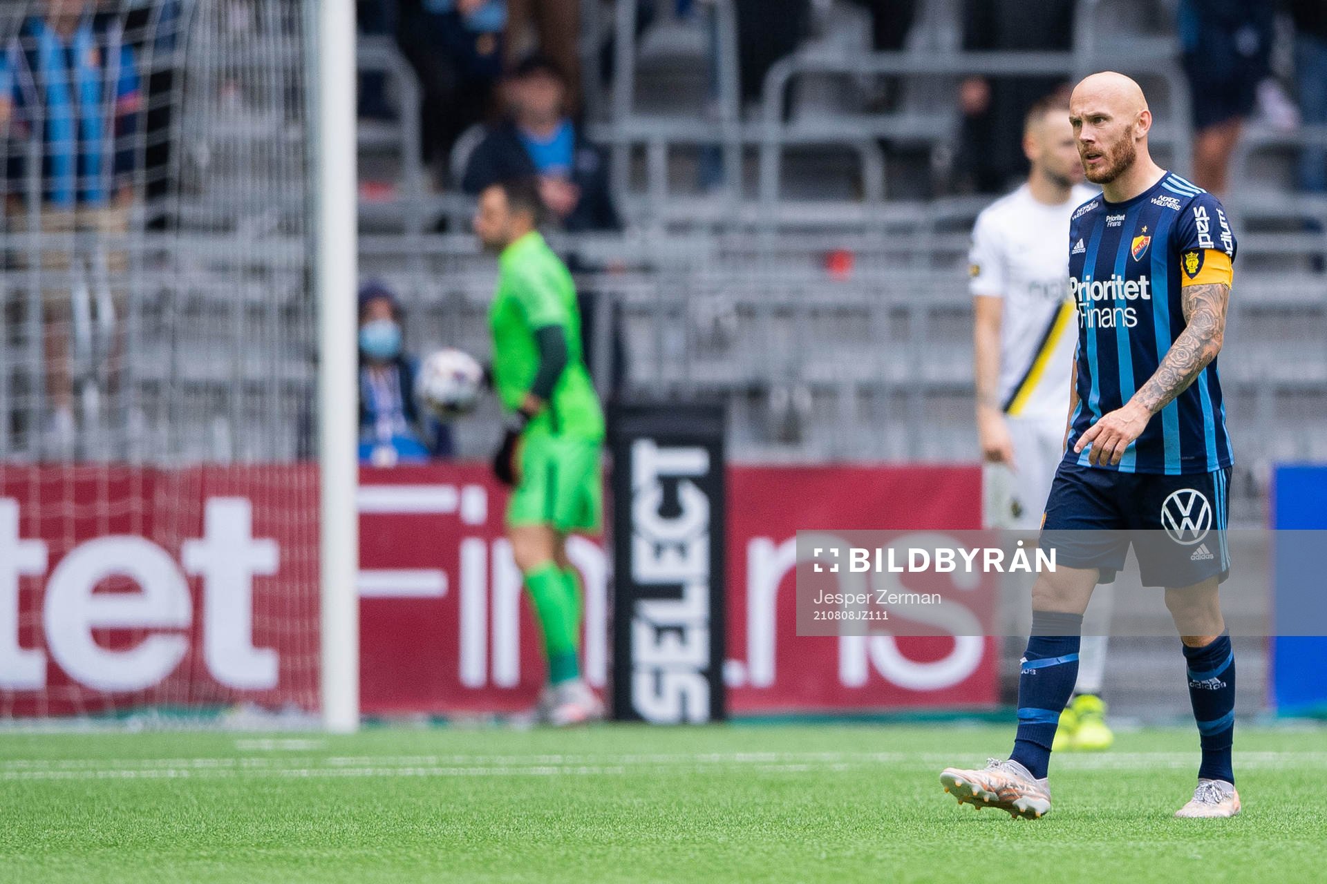 Djurgårdens Magnus Eriksson deppar