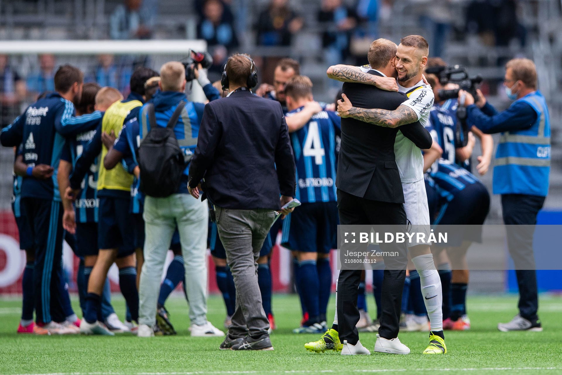 s Alexander Milosevic och sportchef Henrik Jurelius