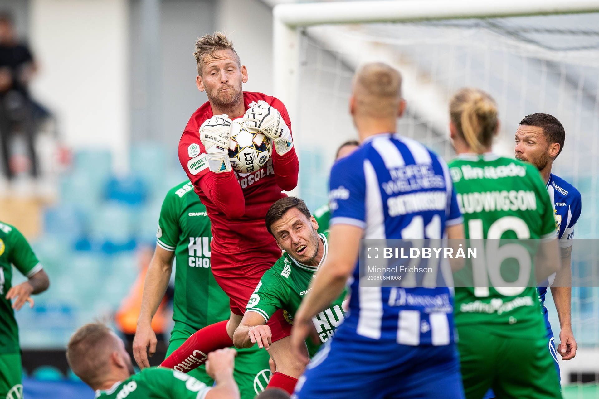 Hammarbys målvakt David Ousted