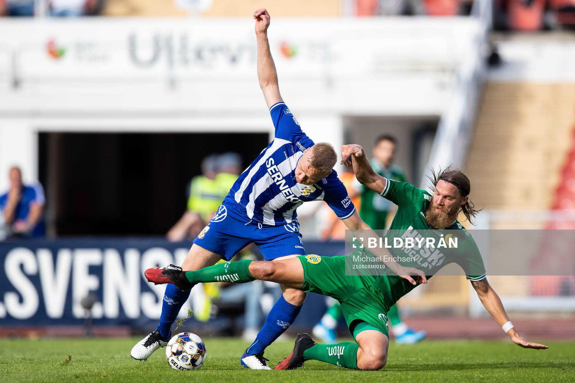 IFK Göteborgs Kolbeinn Sigthorsson och Hammarbys Bjørn