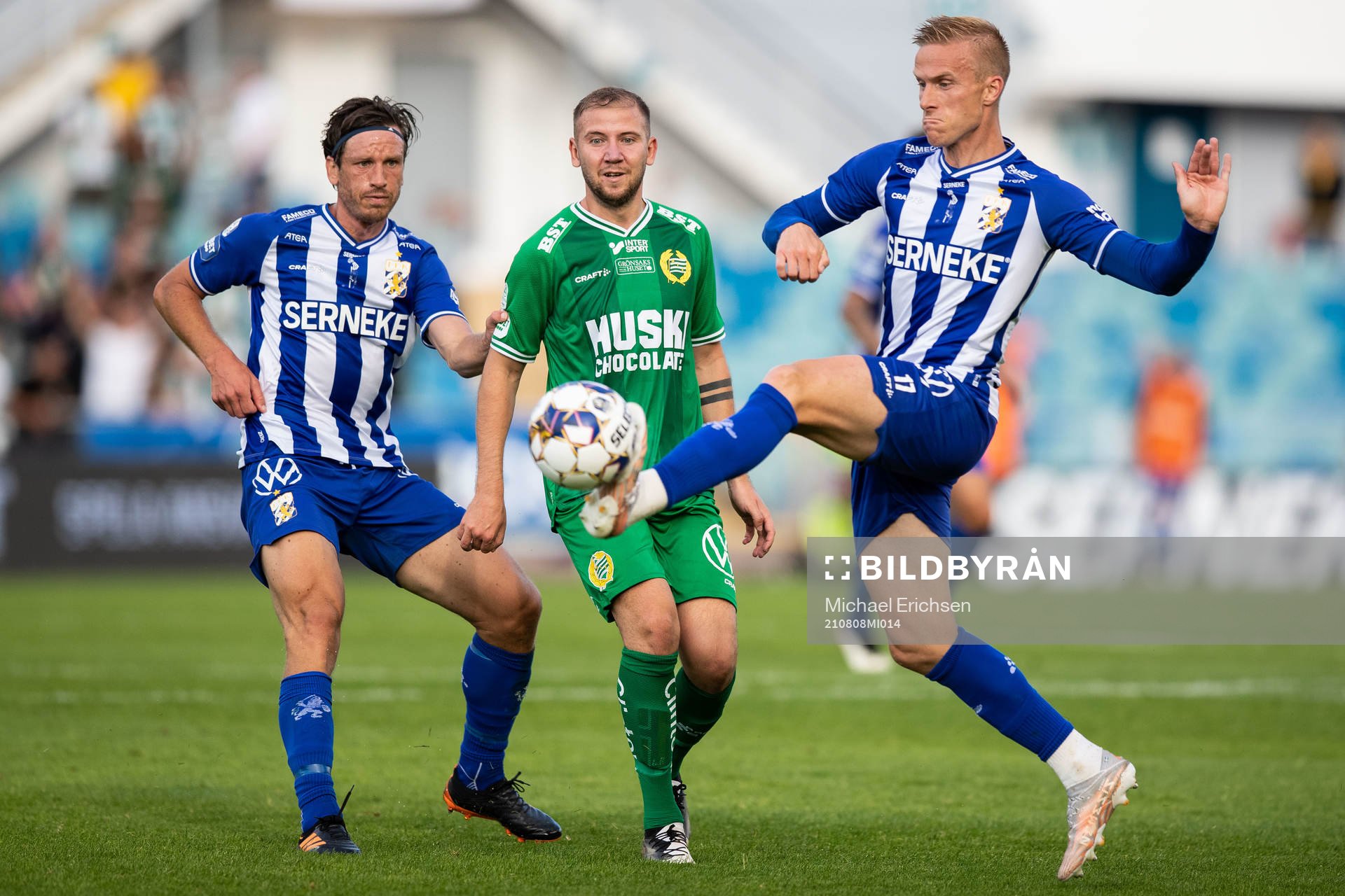 IFK Göteborgs Gustav Svensson och Oscar Wendt