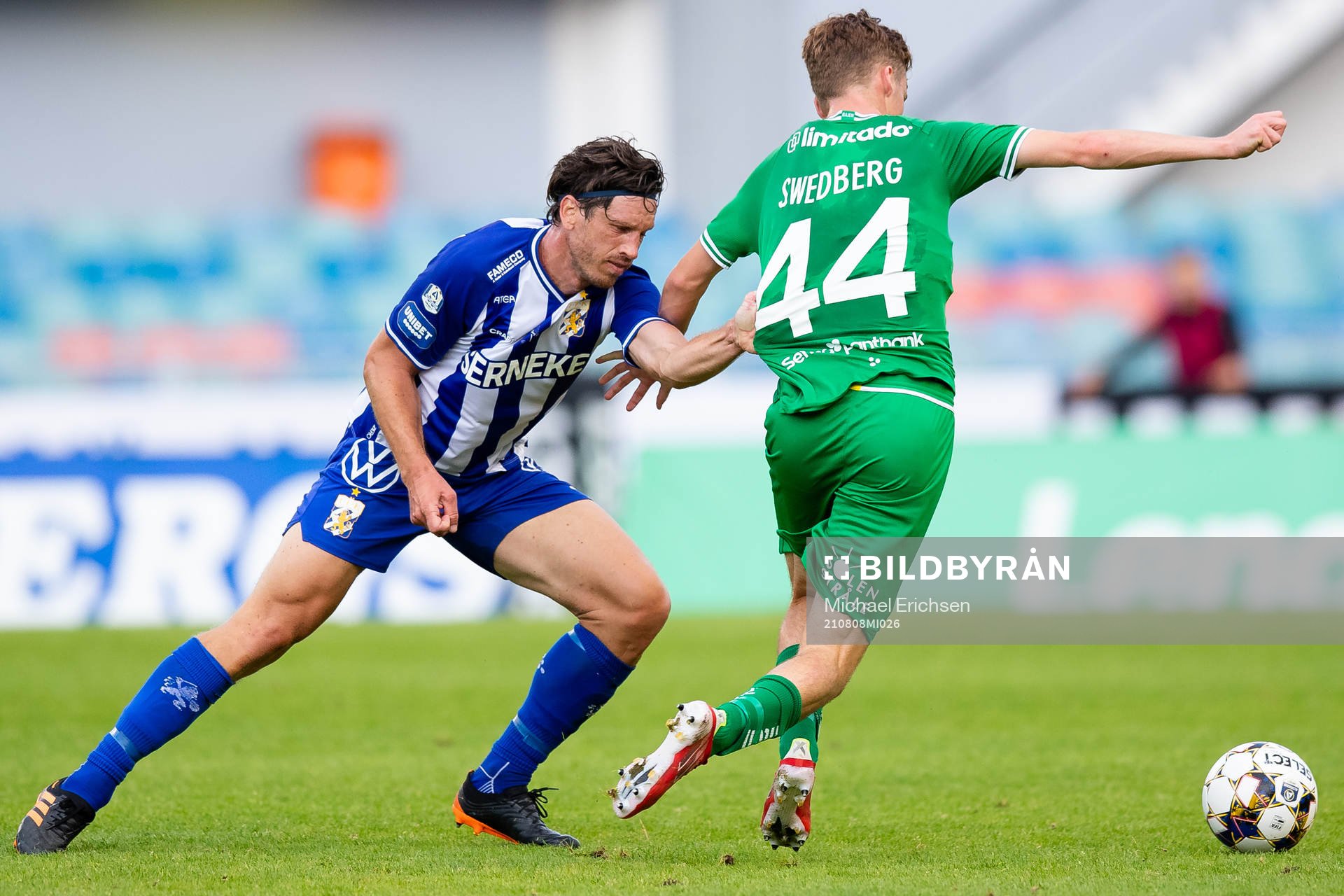 IFK Göteborgs Gustav Svensson och Hammarbys Williot