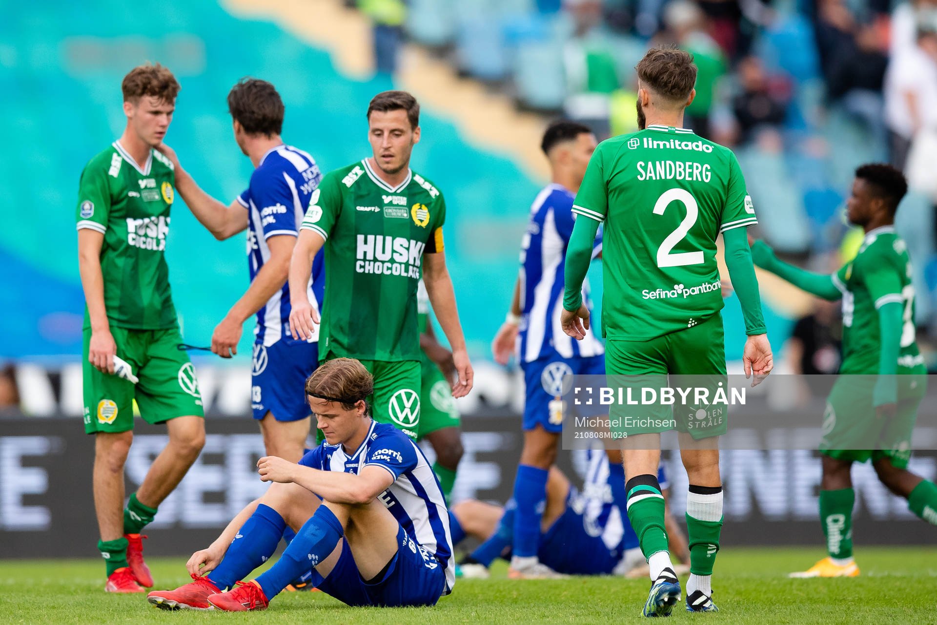 IFK Göteborgs August Erlingmark deppar