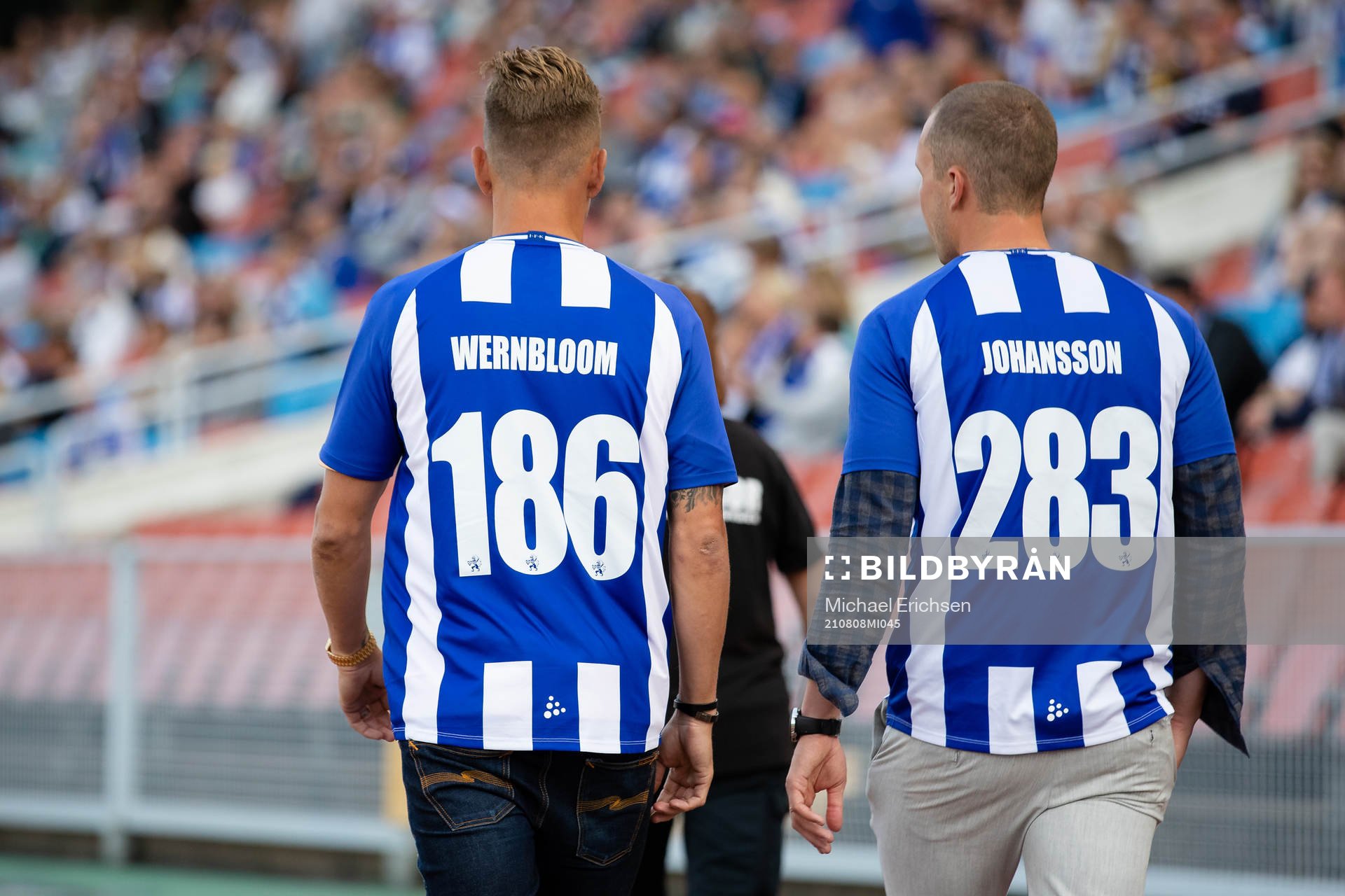 IFK Göteborgs fd spelare Pontus Wernbloom och Jakob