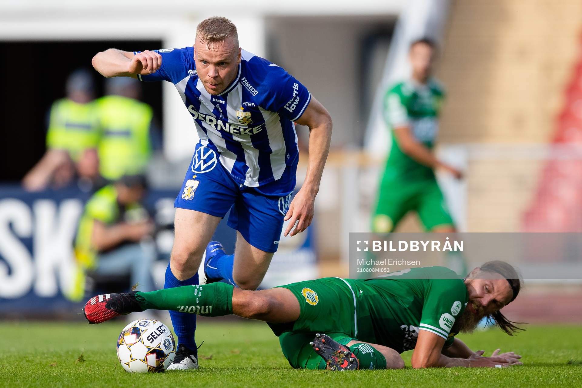 IFK Göteborgs Kolbeinn Sigthorsson och Hammarbys Bjørn