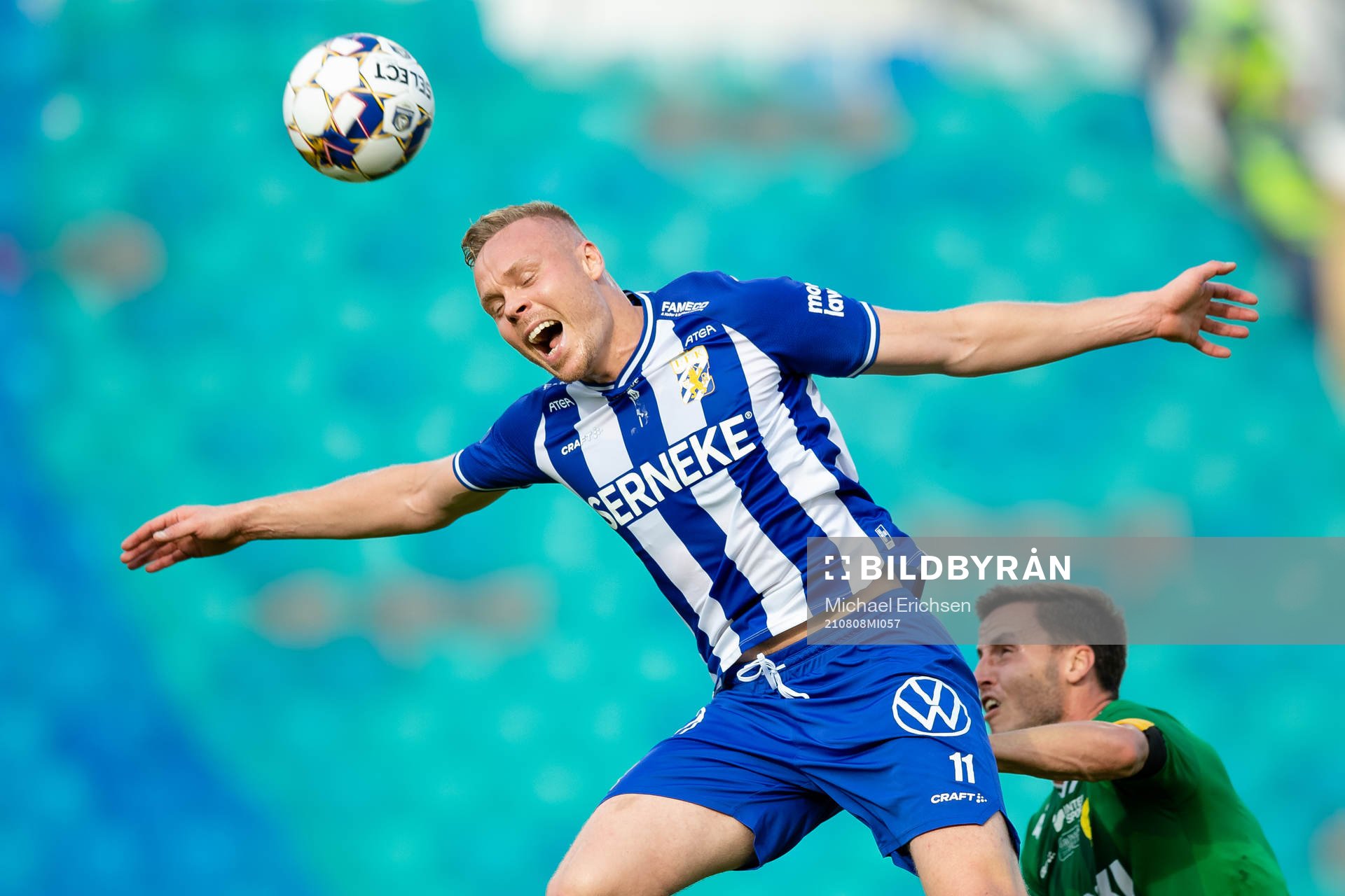 IFK Göteborgs Kolbeinn Sigthorsson och Hammarbys Jeppe