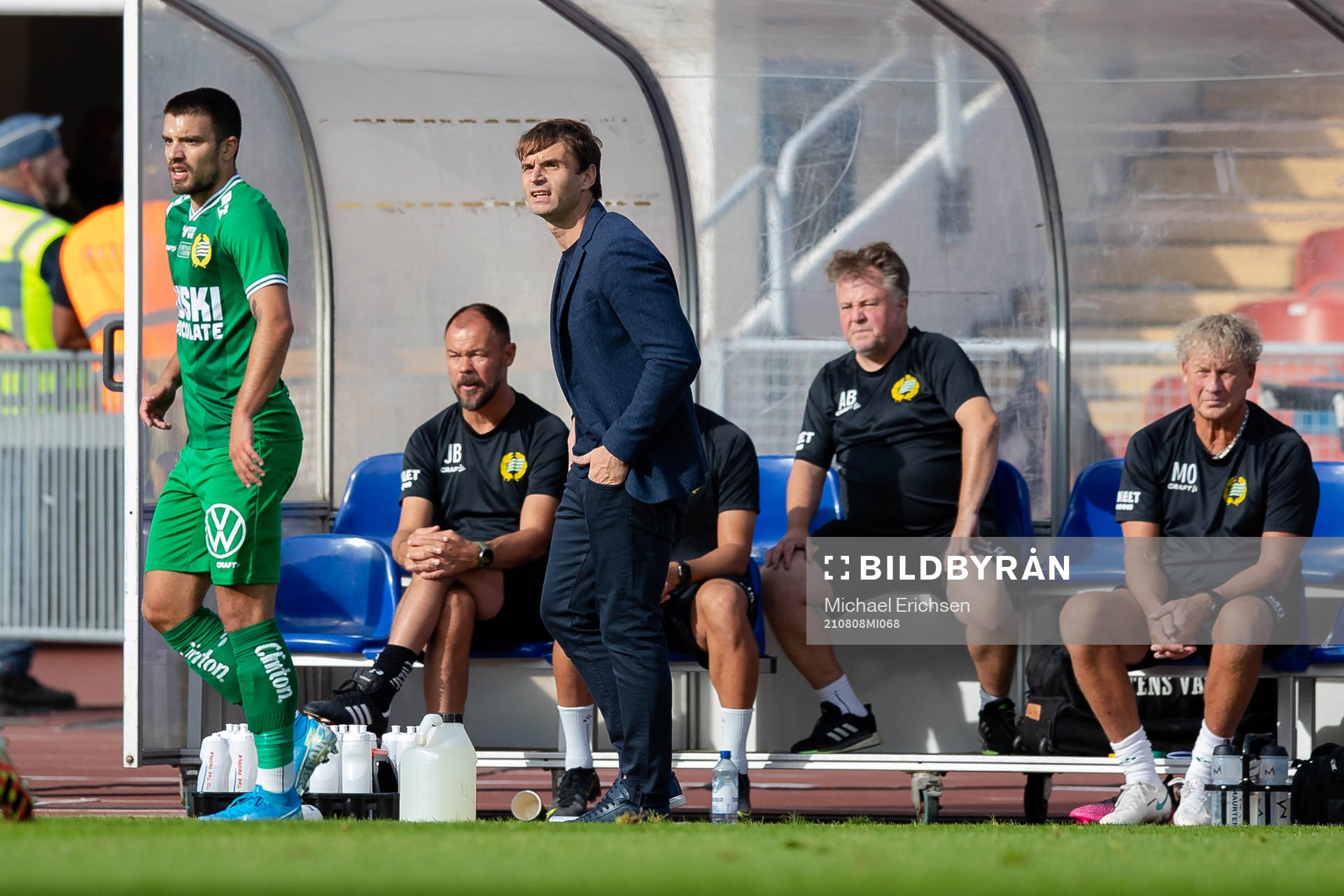 Hammarbys tränare Milos Milojevic