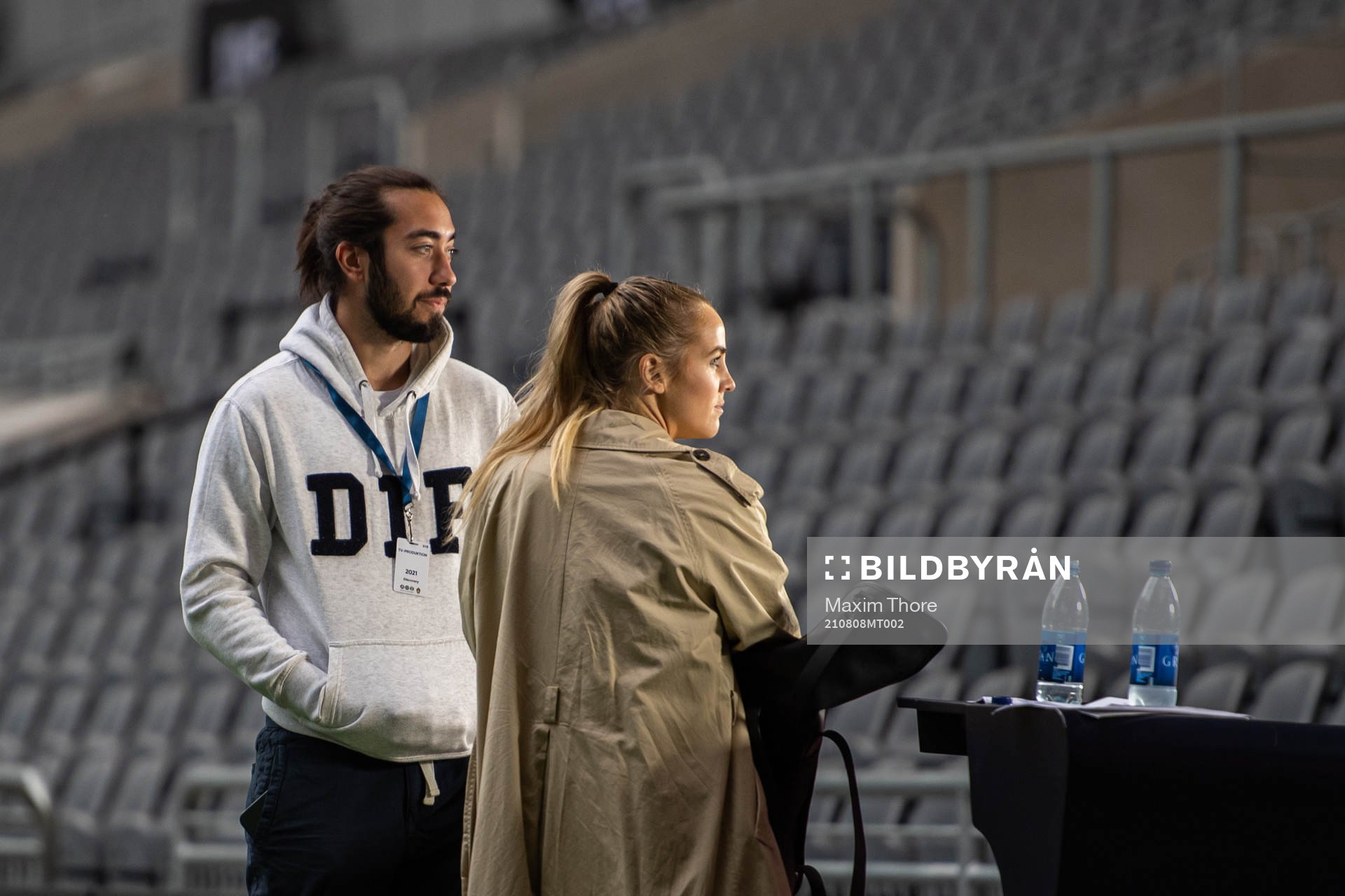 Mika Zibanejad och Irma Helin