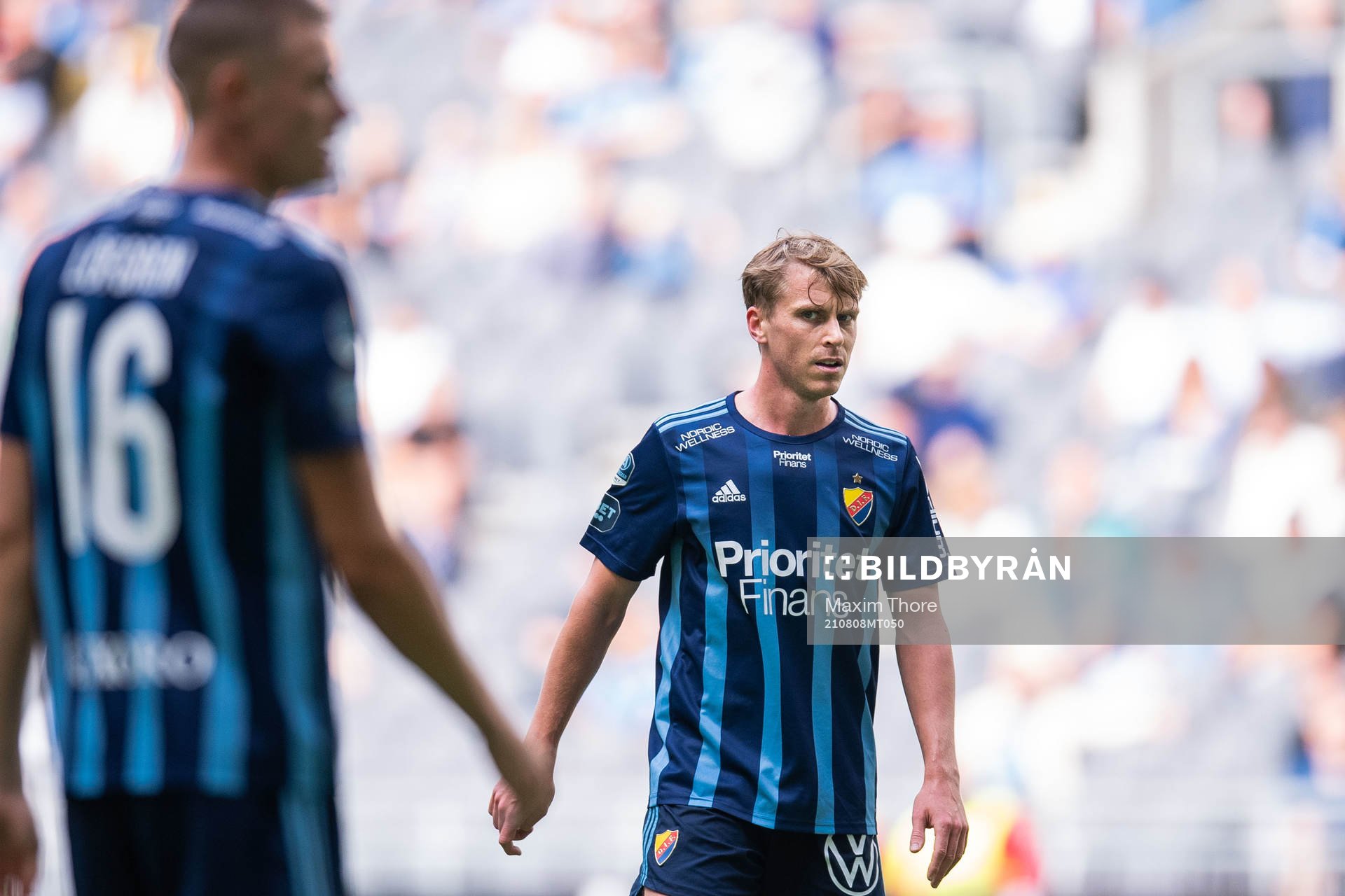 Djurgårdens Rasmus Schüller deppar