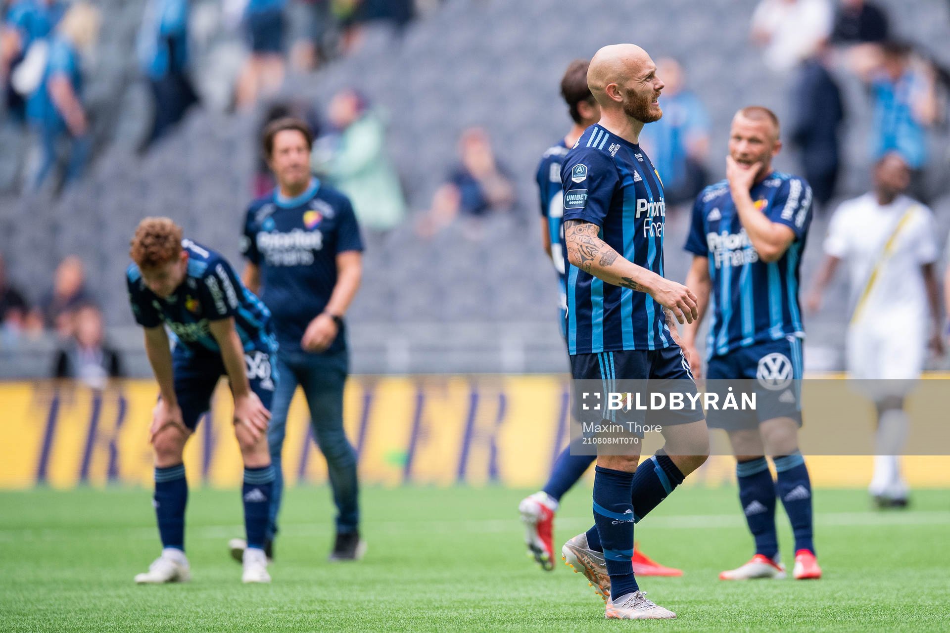 Djurgårdens Magnus Eriksson deppar
