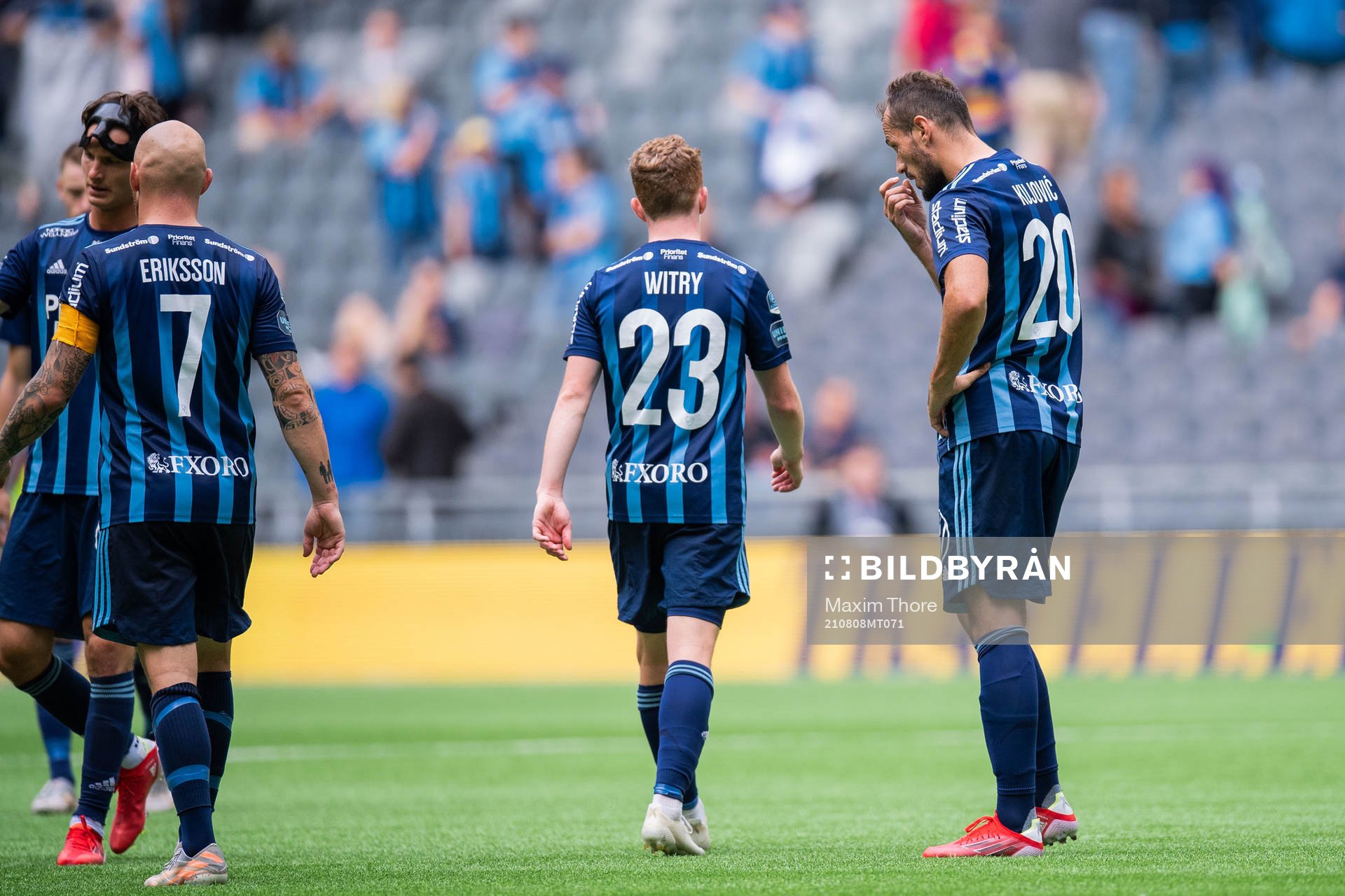 Djurgårdens Emir Kujovic deppar
