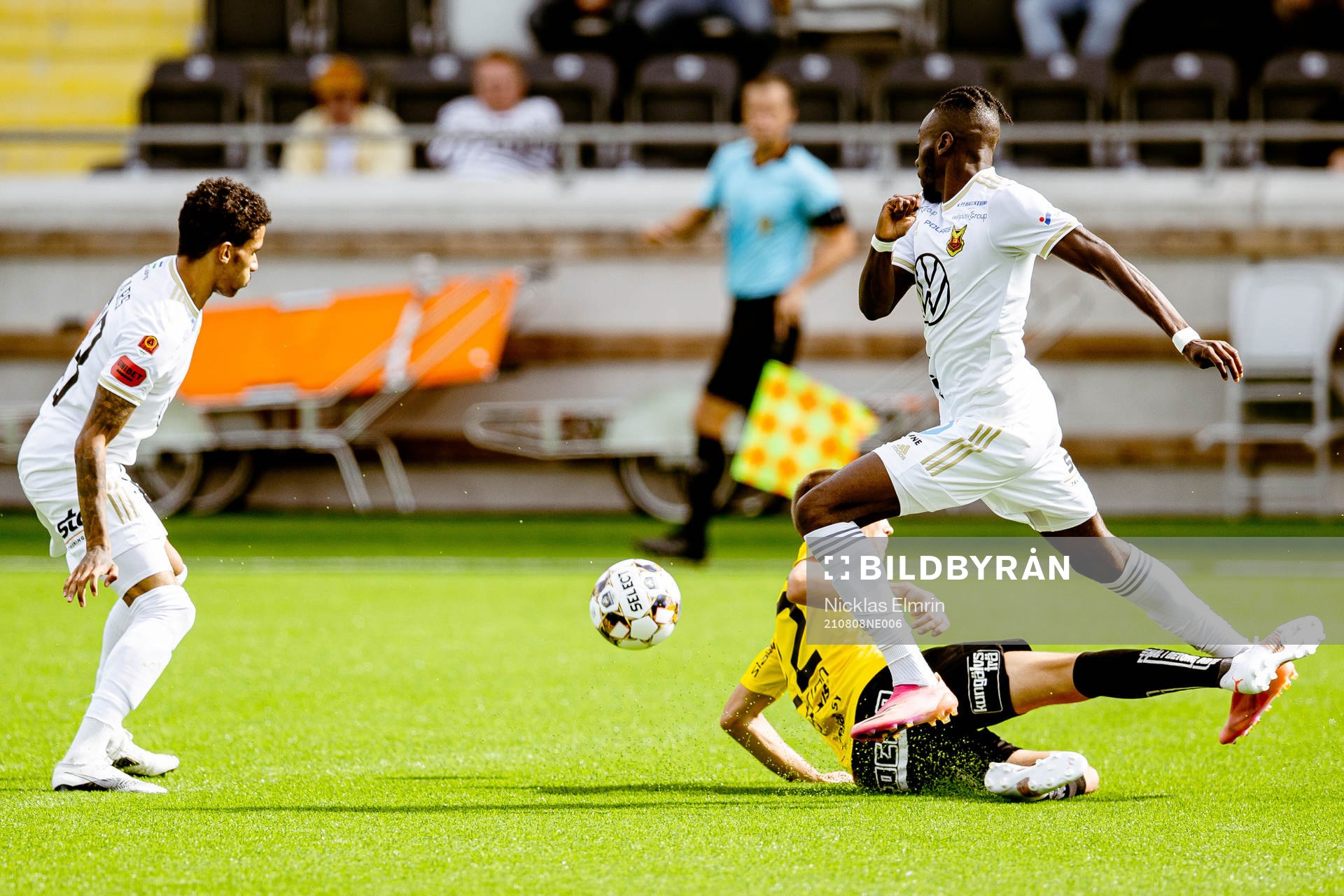 Östersunds Blair Turgott och Jerell Sellars