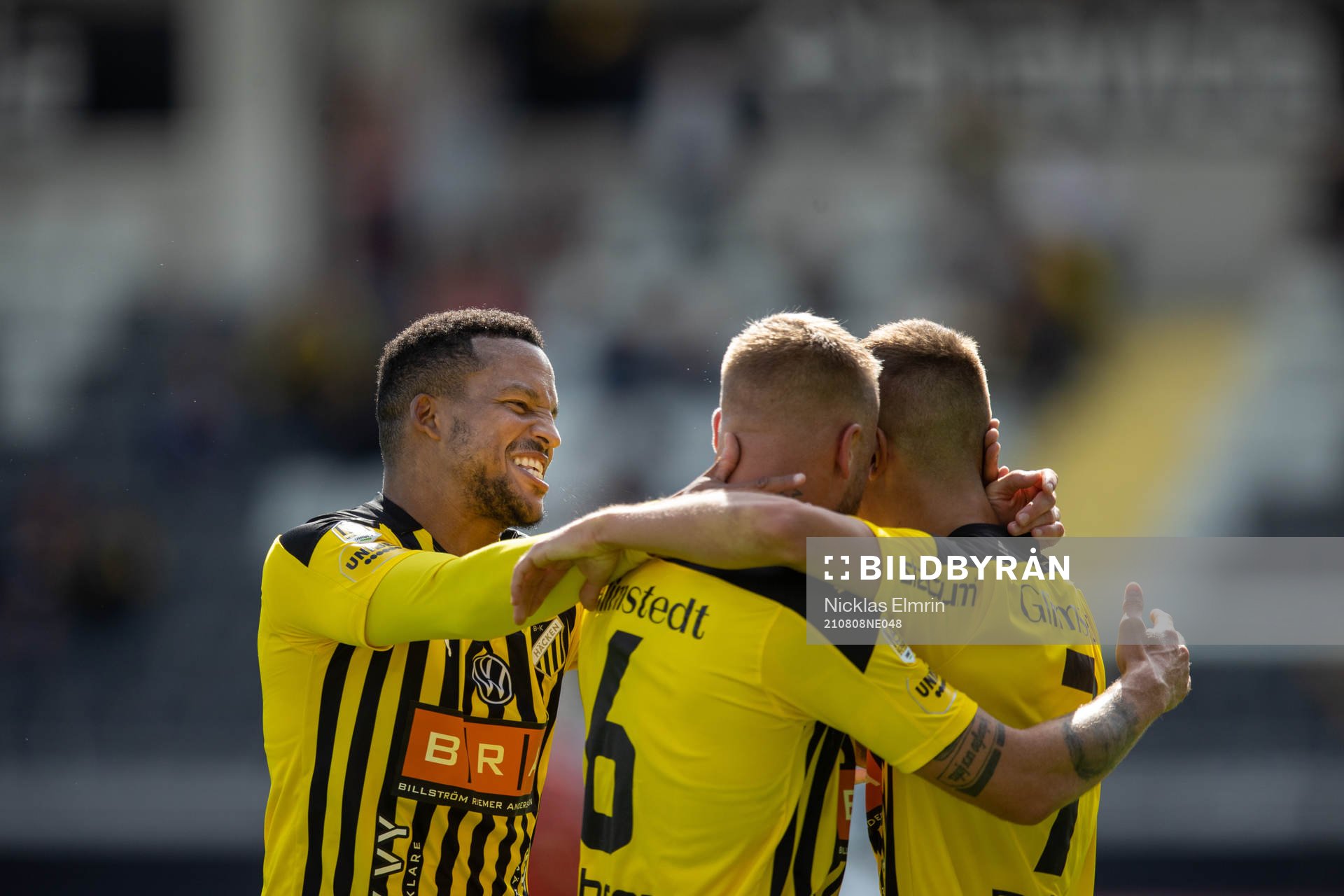 Häckens Martin Olsson , Leo Bengtsson och Alexander