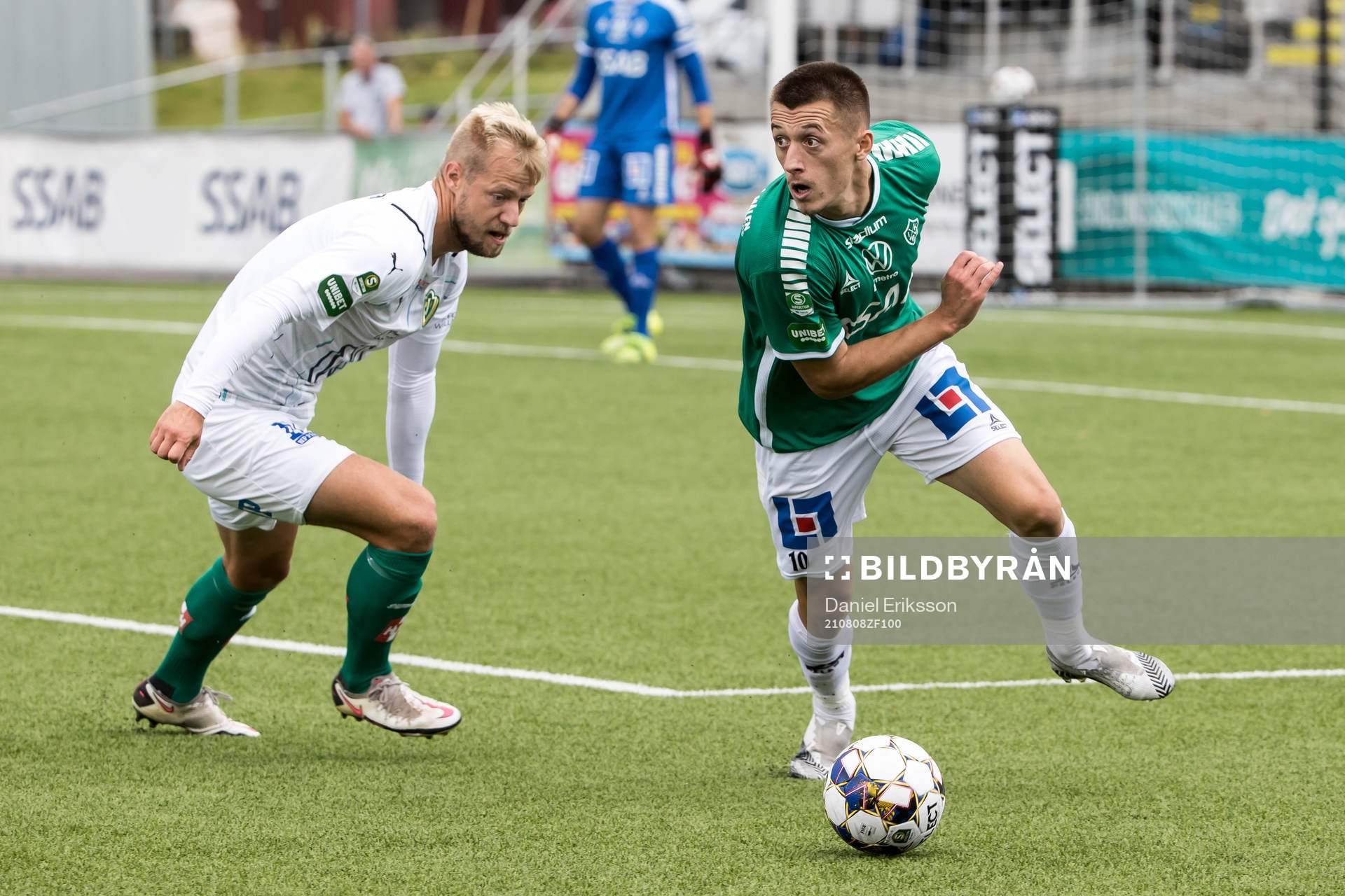 Jönköpings Sebastian Crona och Brages Leonard Pllana