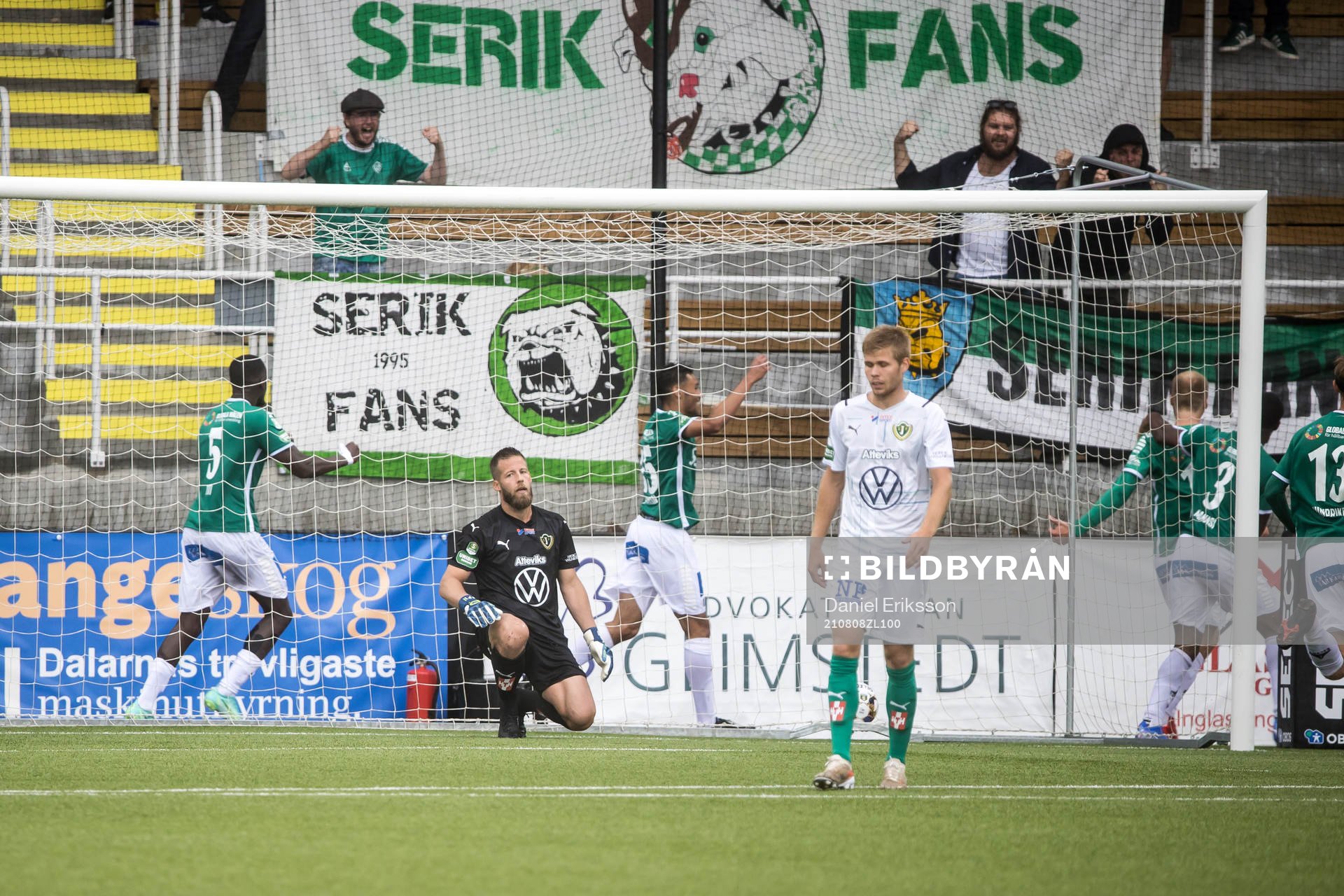Brages spelarna jublar
