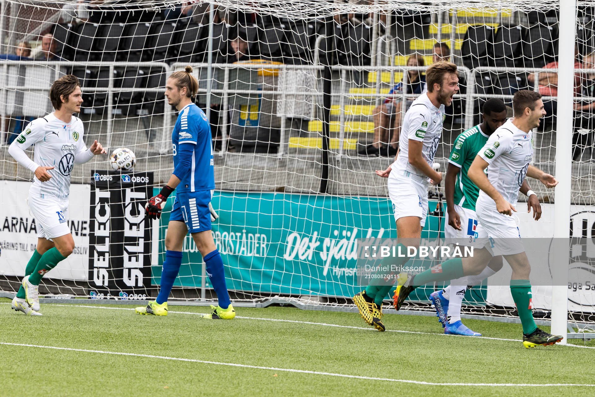 Jönköpings spelarna jublar