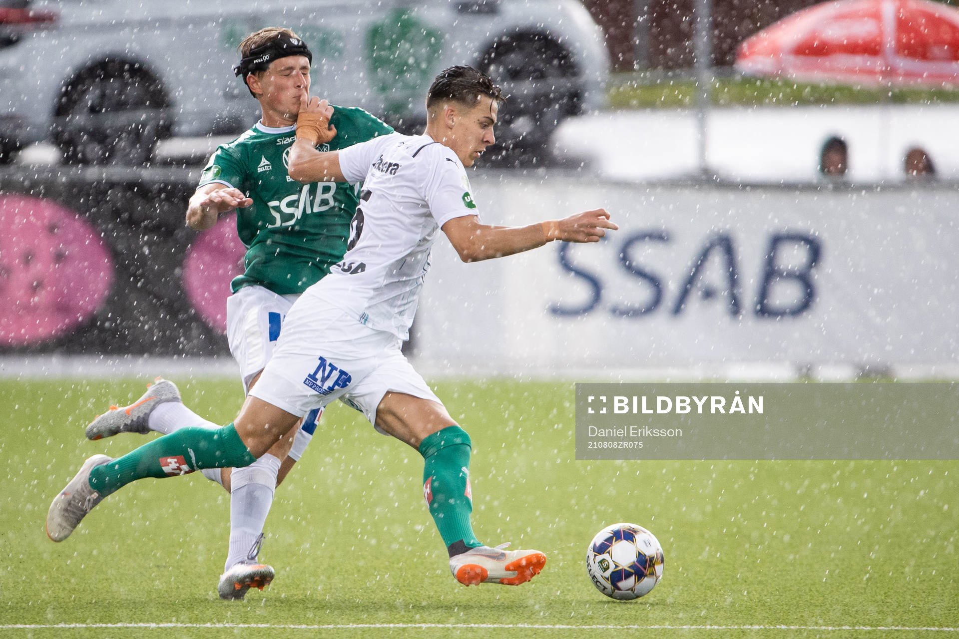 Brages Douglas Karlberg och Jönköpings Adam Ben Lamin