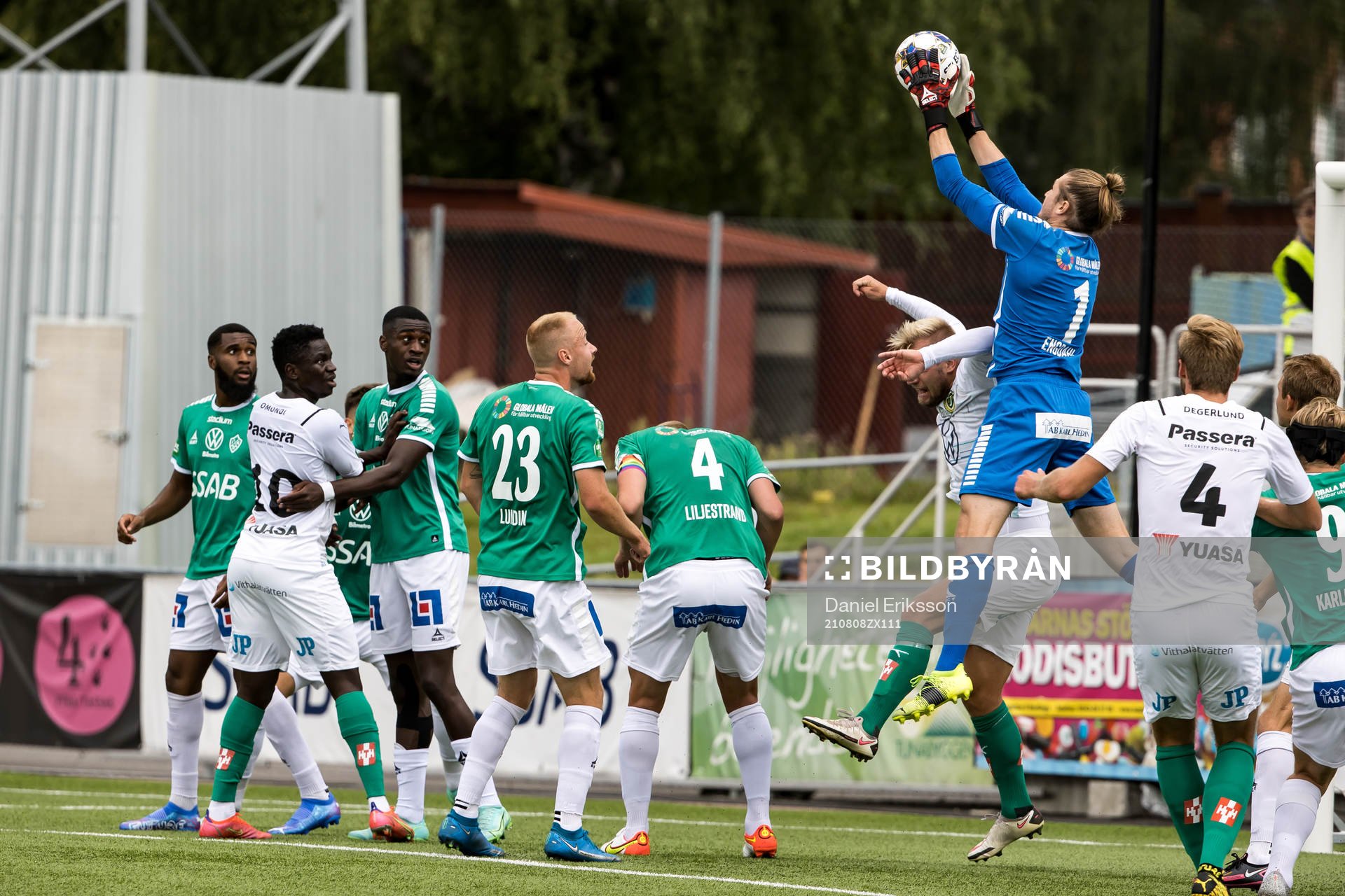 Brages målvakt Adrian Engdahl