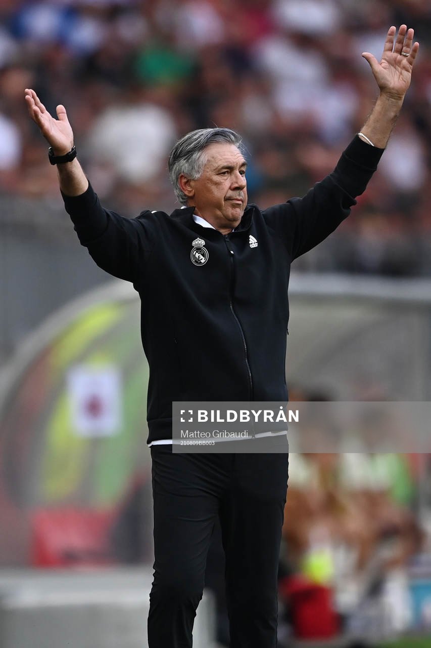 Carlo Ancelotti coach of Real Madrid