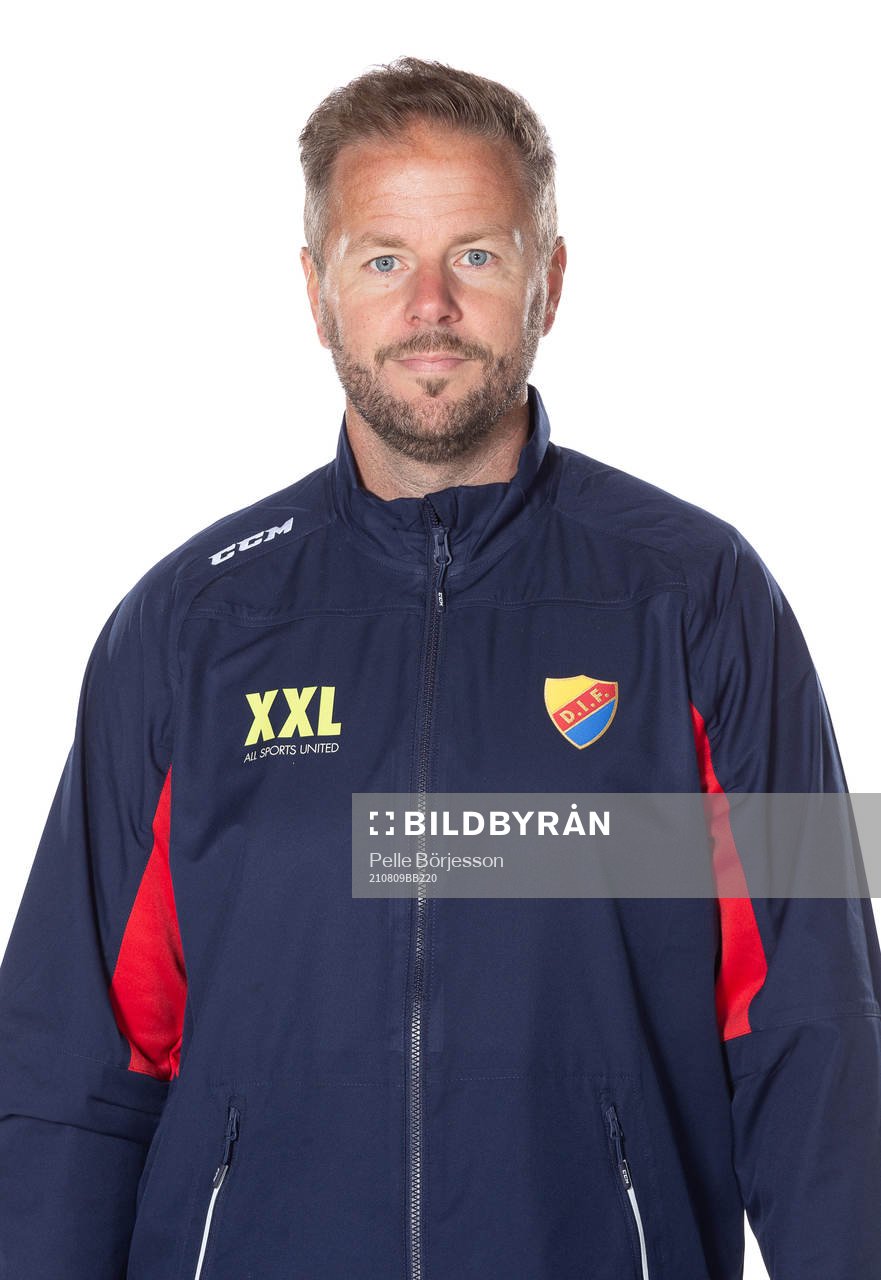 Djurgårdens assisterande tränare Mikael Aaro