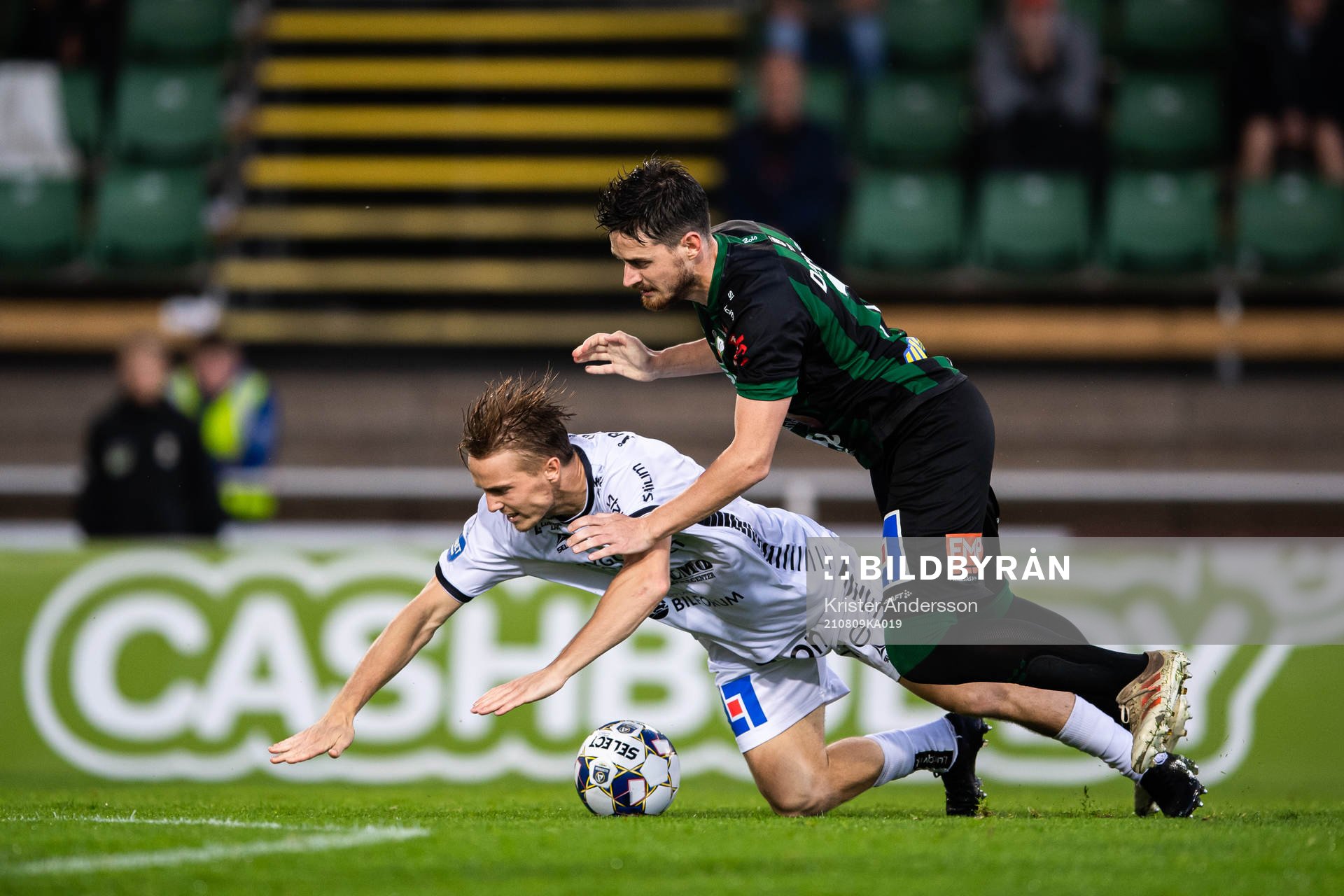 Sirius Jacob Ortmark och Varbergs Robin Tranberg
