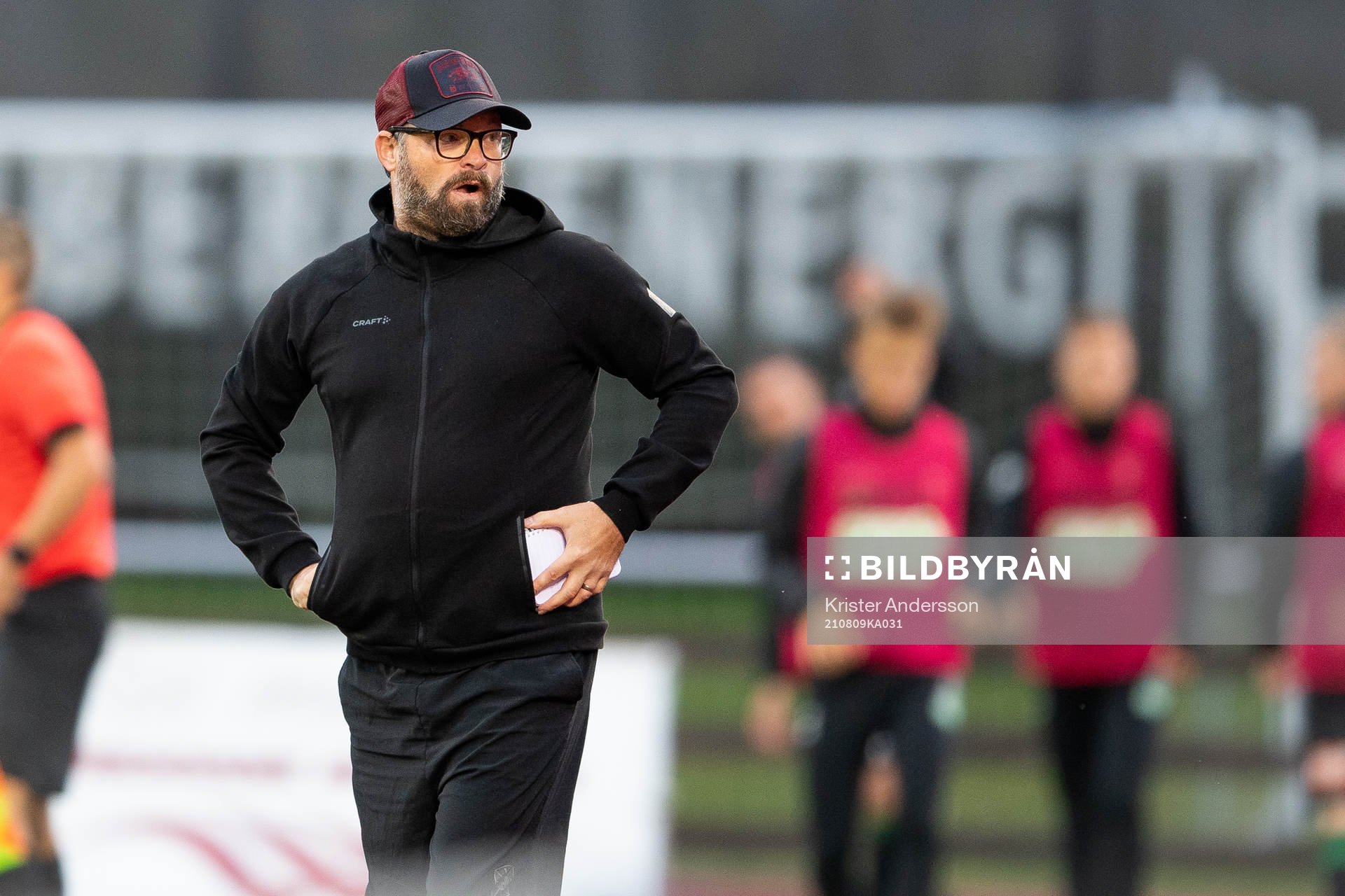 Varbergs tränare Joakim Persson