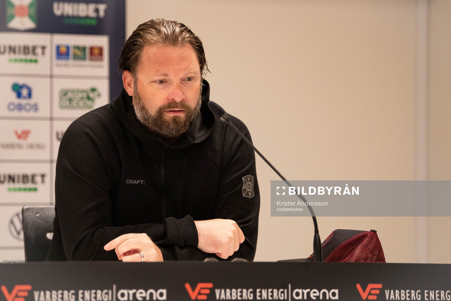 Varbergs tränare Joakim Persson